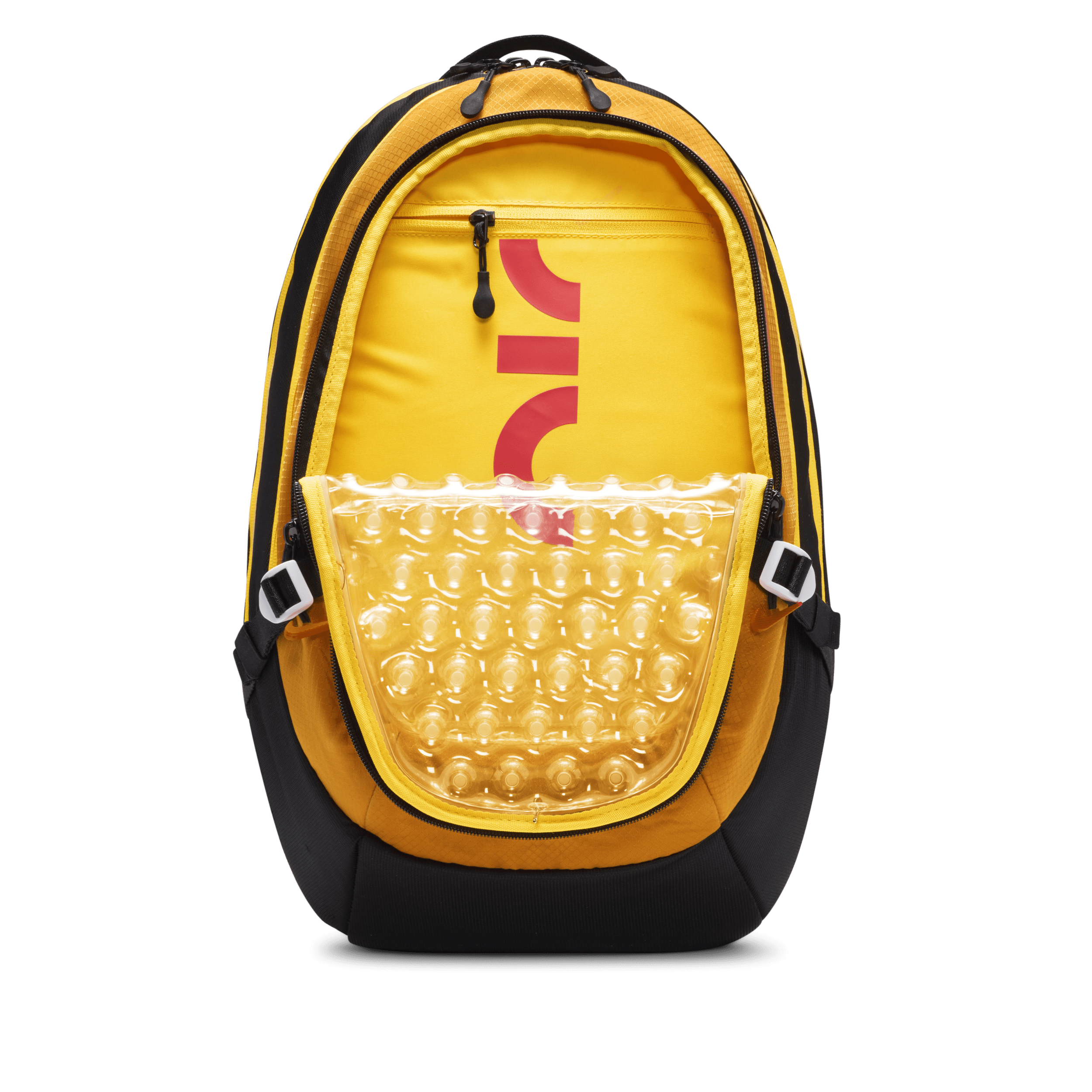 white and neon air max