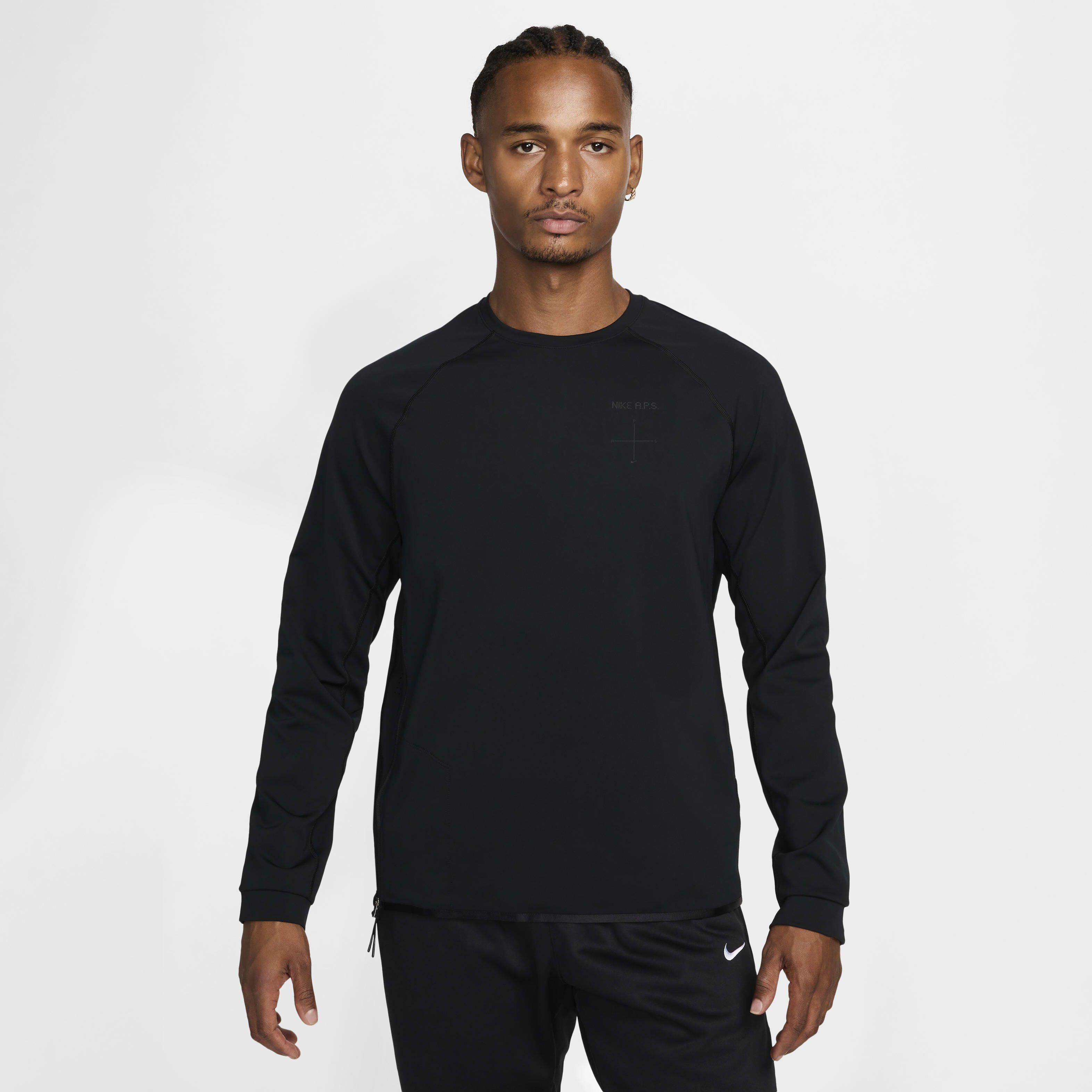 Buy Nike Stealth APS Men's Dri-FIT ADV Versatile Crew - Black/Anthracite |  Nike Saudi Official