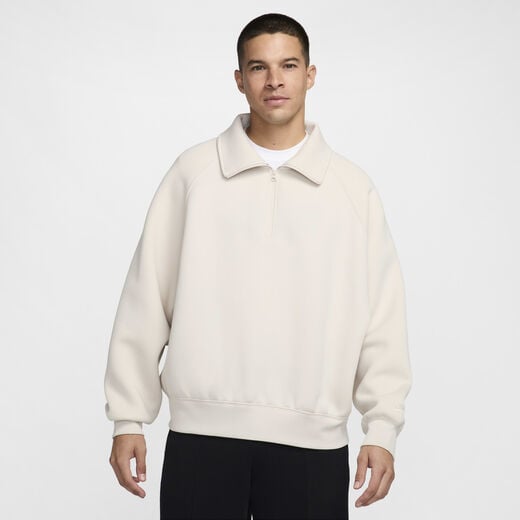 Clothing-Nike, Nike Tech, Men's Fleece Half-Zip Top