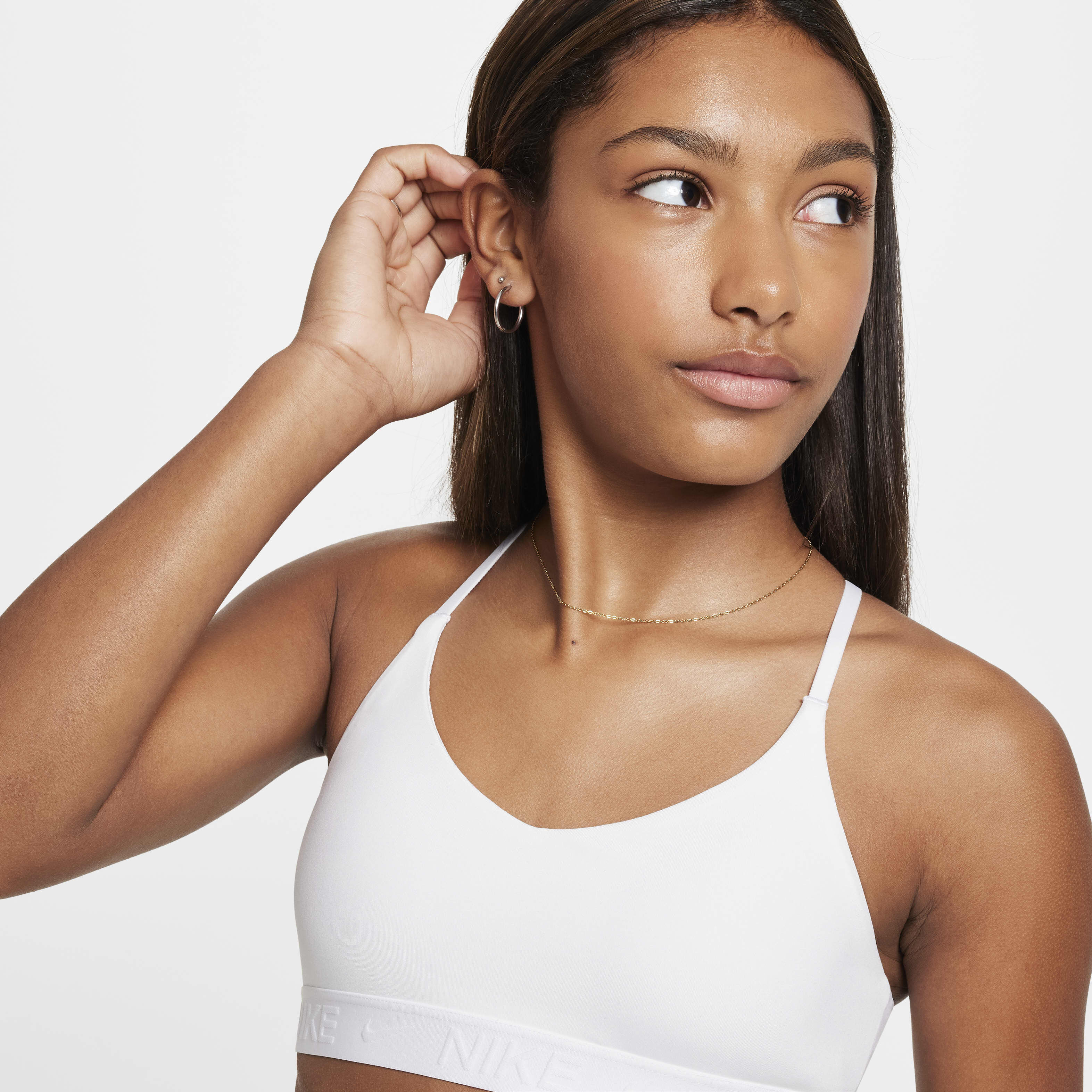 Nike indy sports bra white new arrivals