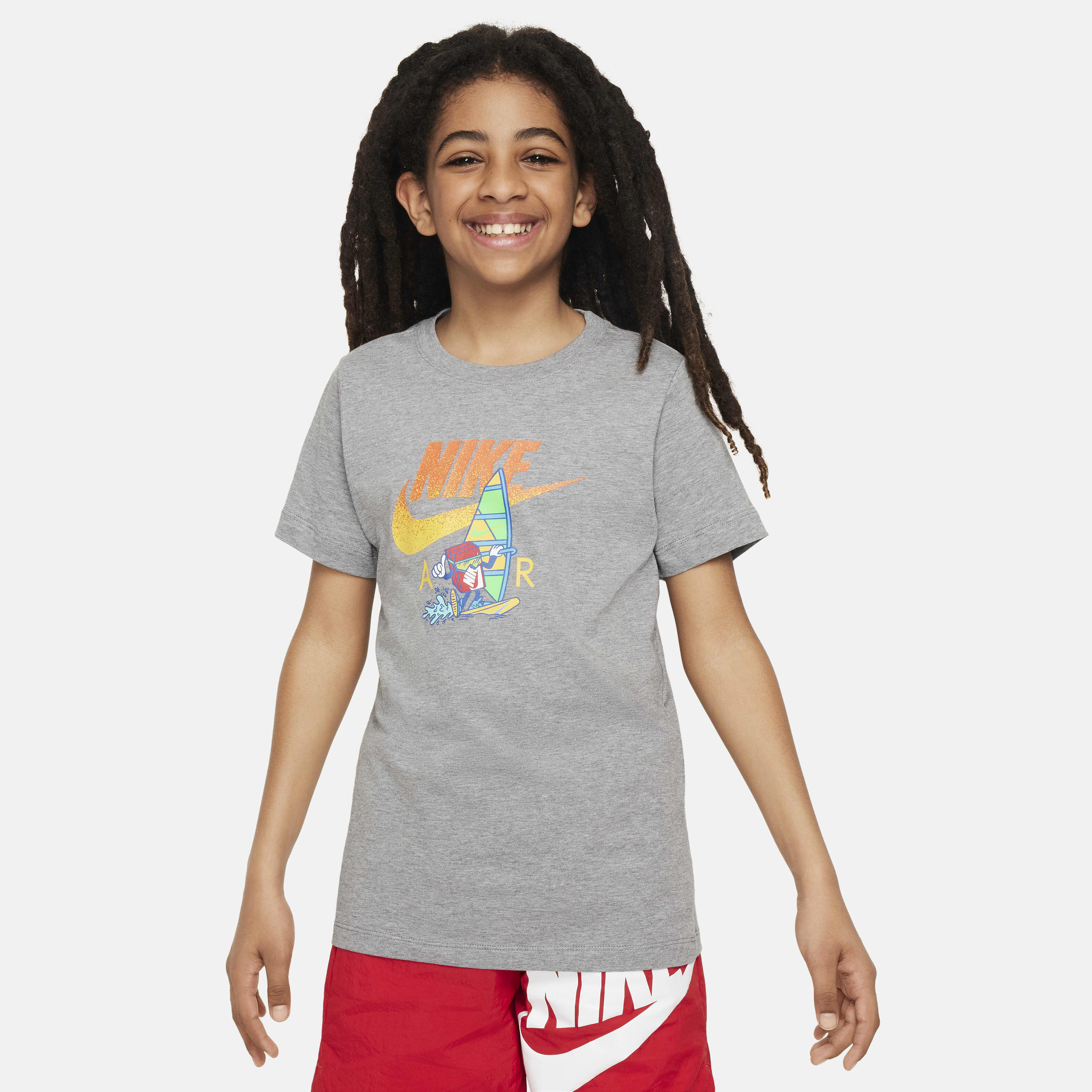Buy Nike Sportswear Older Kids' T-Shirt - Carbon Heather