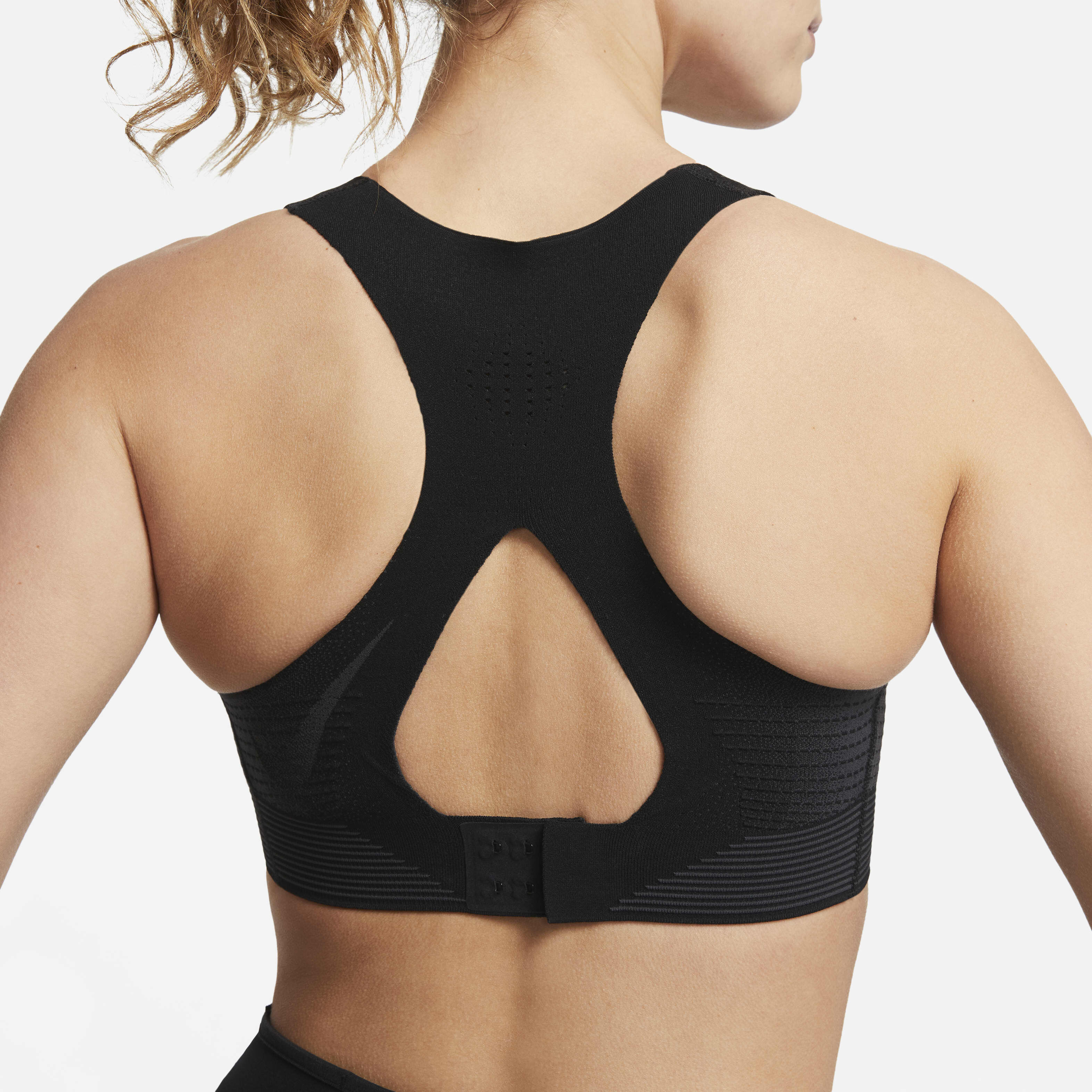 Nike womens swoosh sports bra sales
