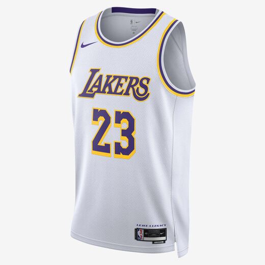 Kits & Jerseys-Nike, Los Angeles Lakers Association Edition 2022/23, Men's Nike Dri-FIT NBA Swingman Jersey