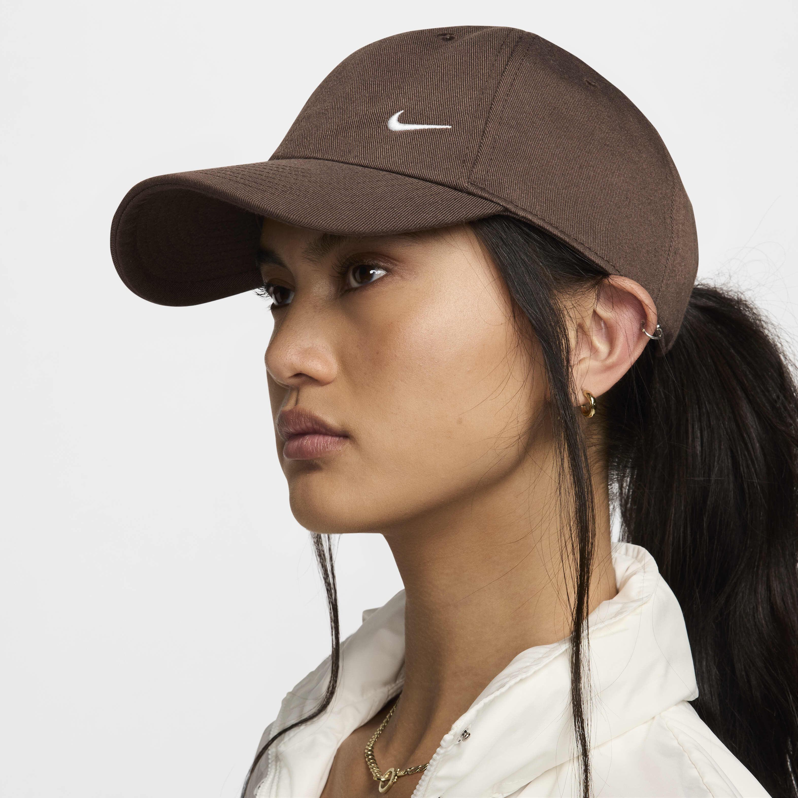 Buy Nike Club Unstructured Cap Baroque Brown Sail Nike Saudi Official