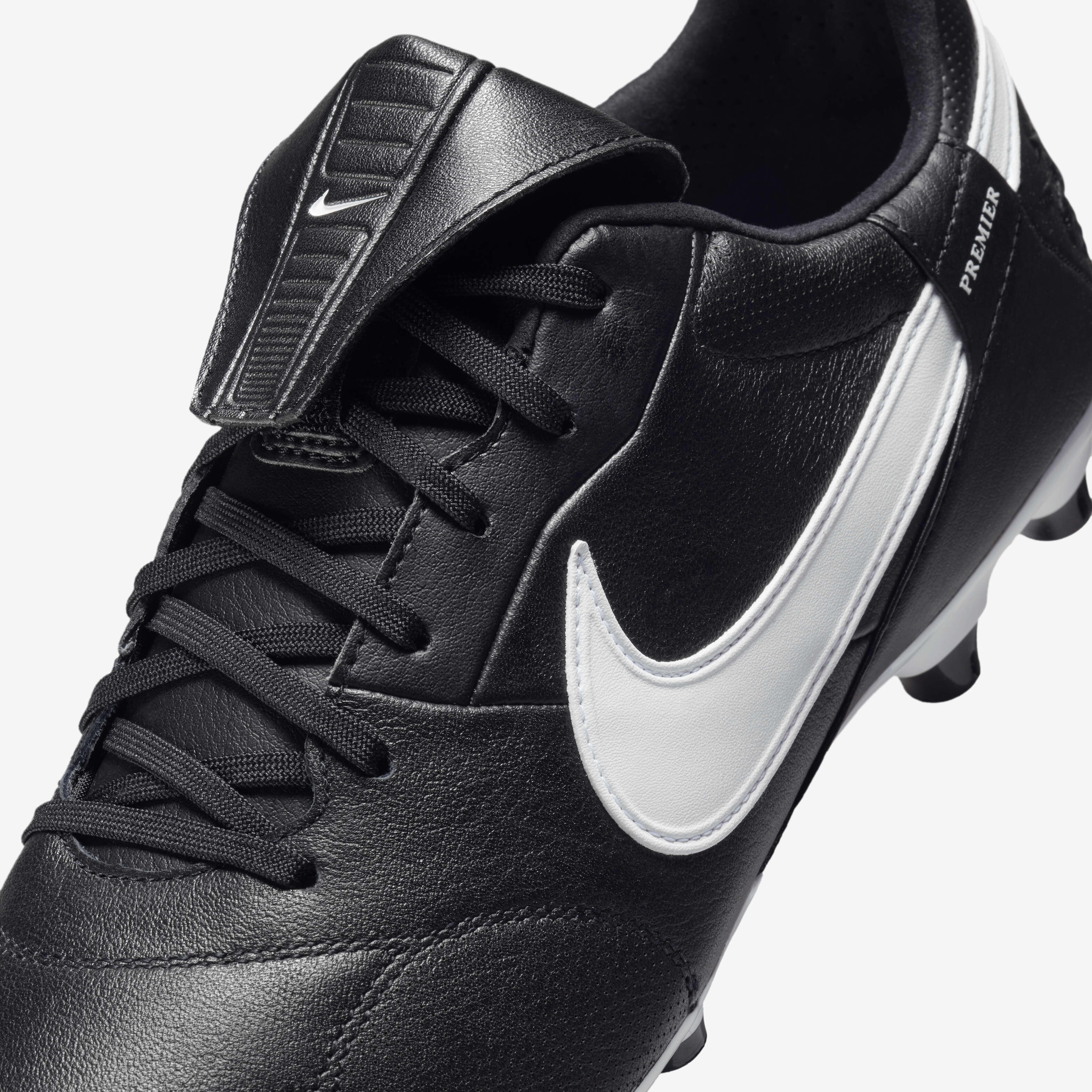 Buy Nike Premier 3 FG Low Top Football Boot Black White Nike Saudi Official