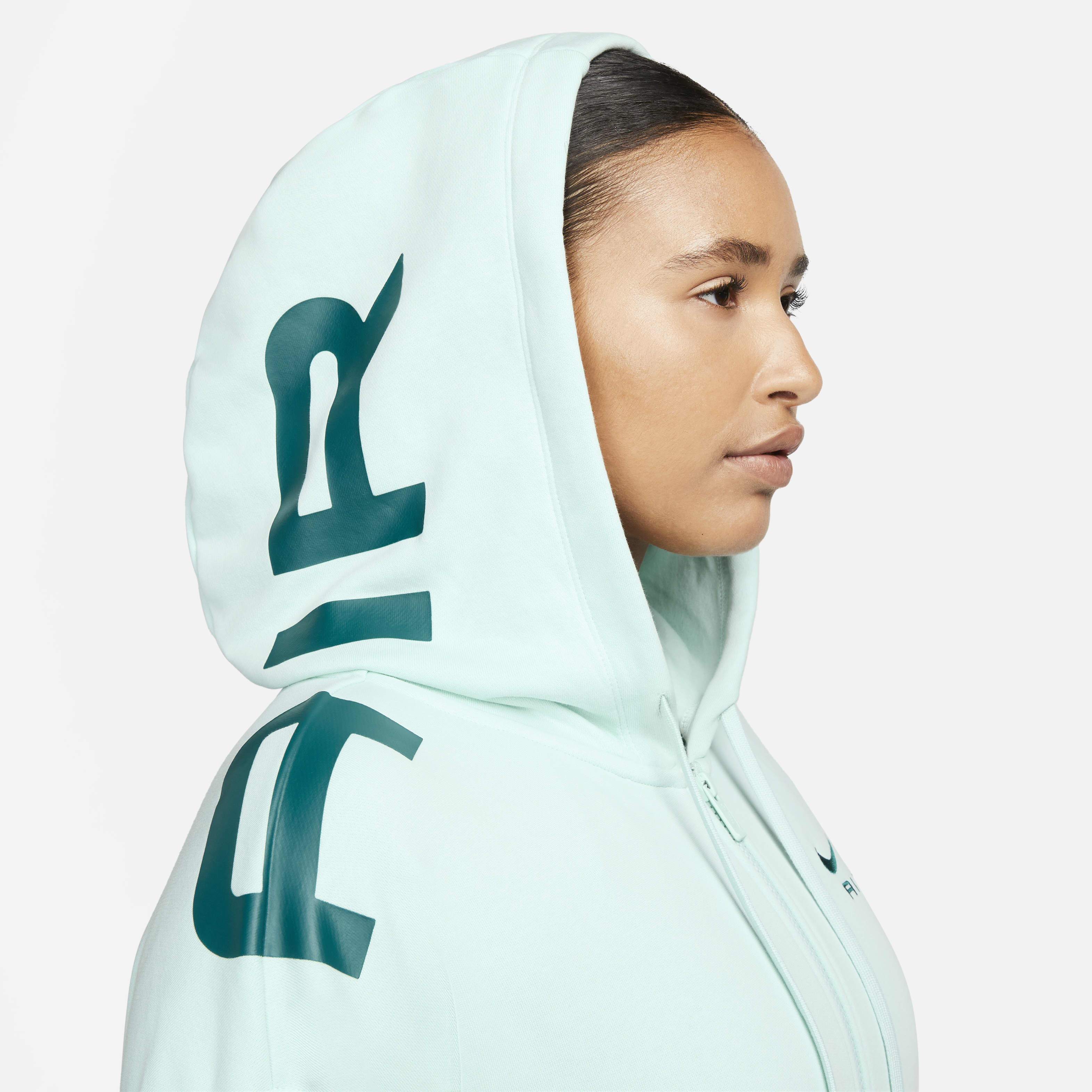 Buy Nike Sportswear Air Women s Fleece Oversized Full Zip Hoodie Nike Saudi Official