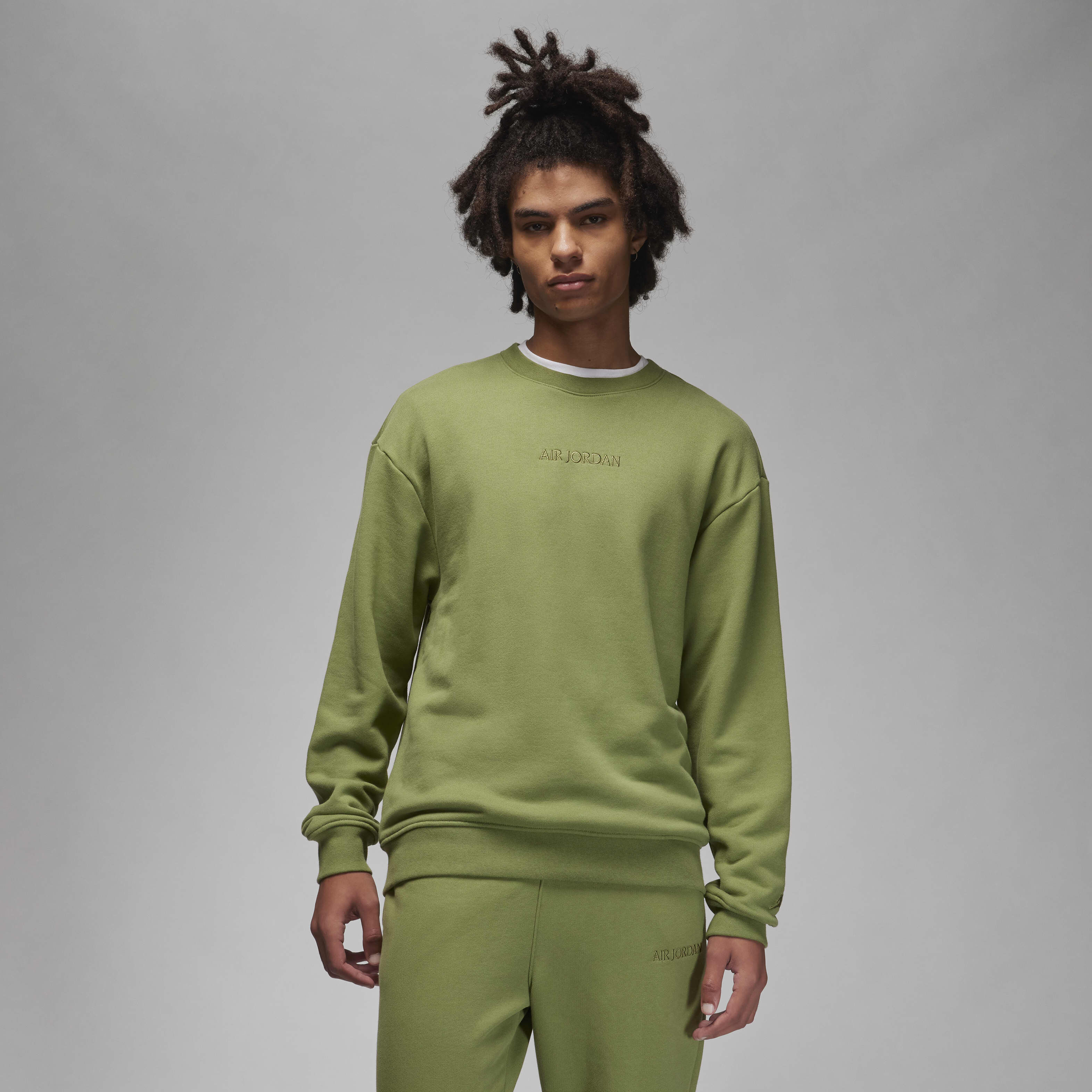 Buy Air Jordan Wordmark Men's Fleece Crew-Neck Sweatshirt