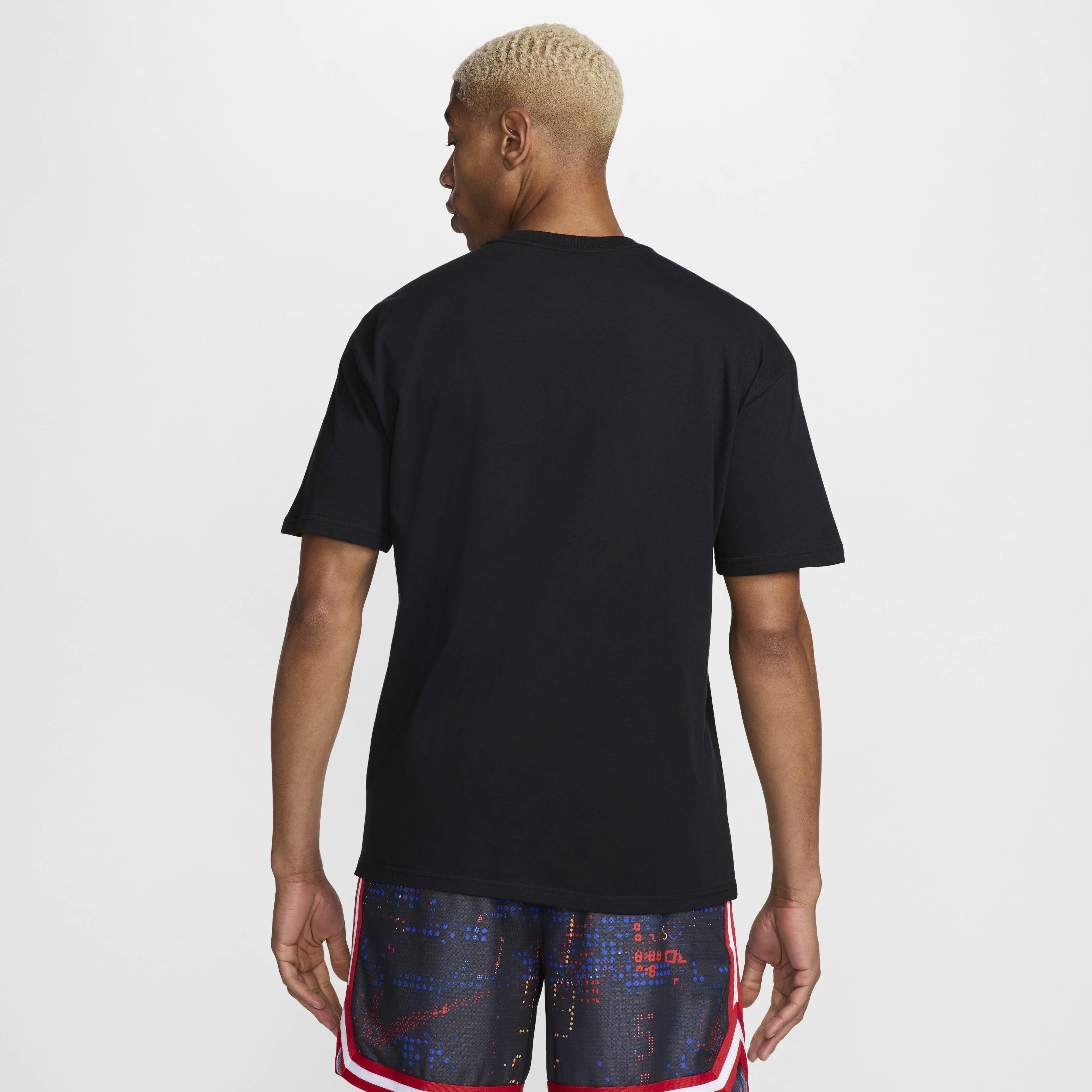 Buy Nike Men's Max90 Basketball T-Shirt - Black | Nike Saudi