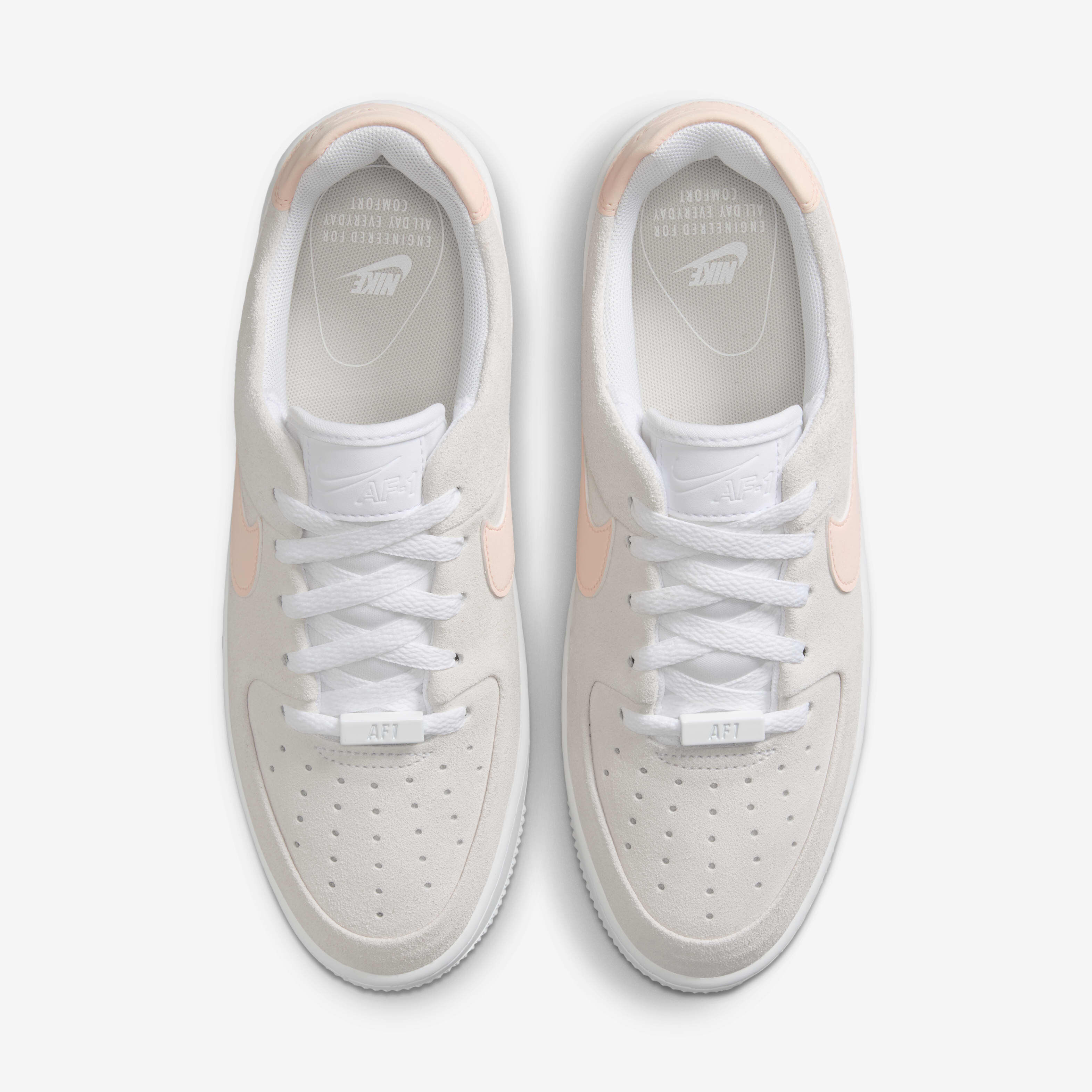 Nike air force 1 sage low women's shoe pink outlet