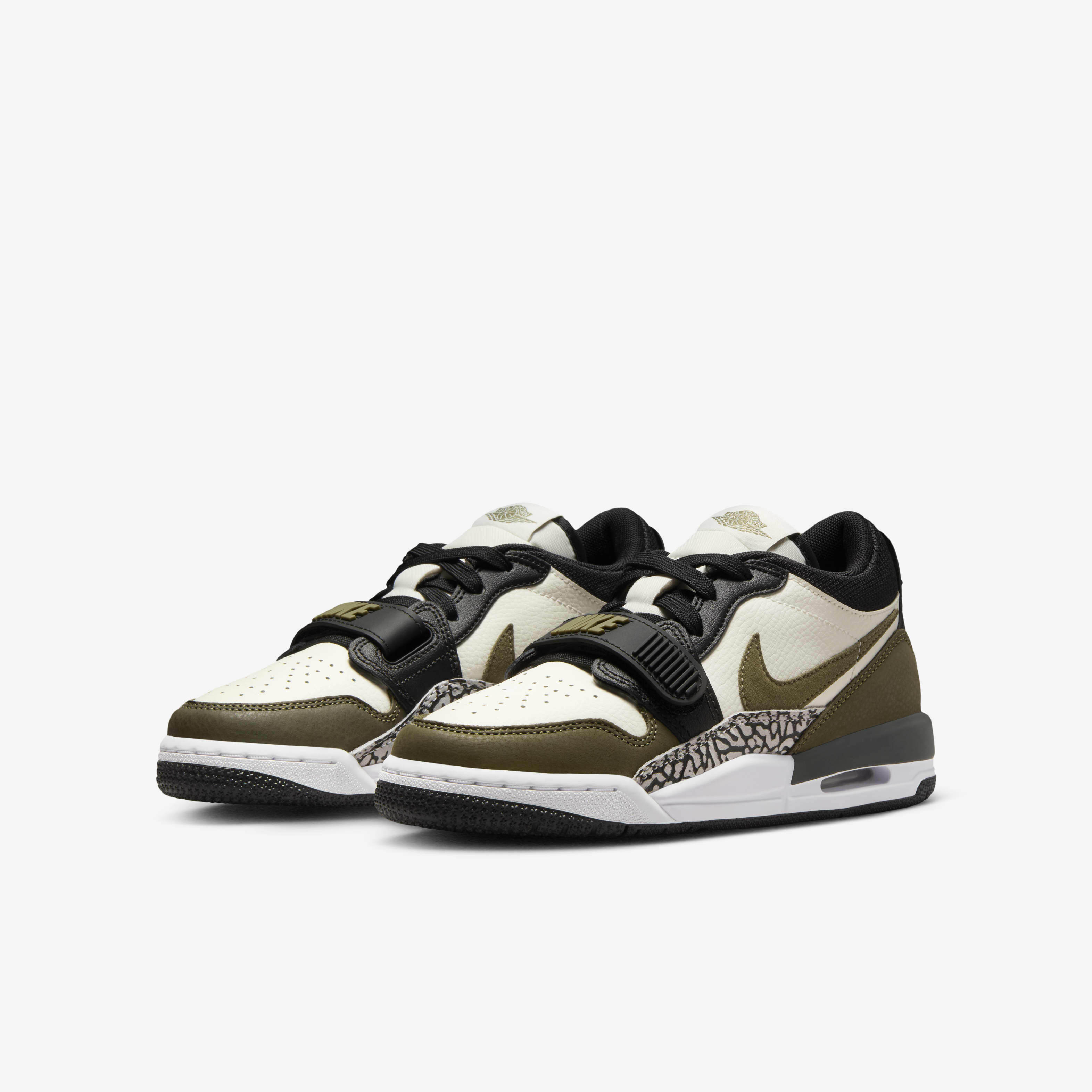 Buy Air Jordan Legacy 312 Low Older Kids Shoe Sail Black Wolf Grey Medium Olive Nike Saudi Official