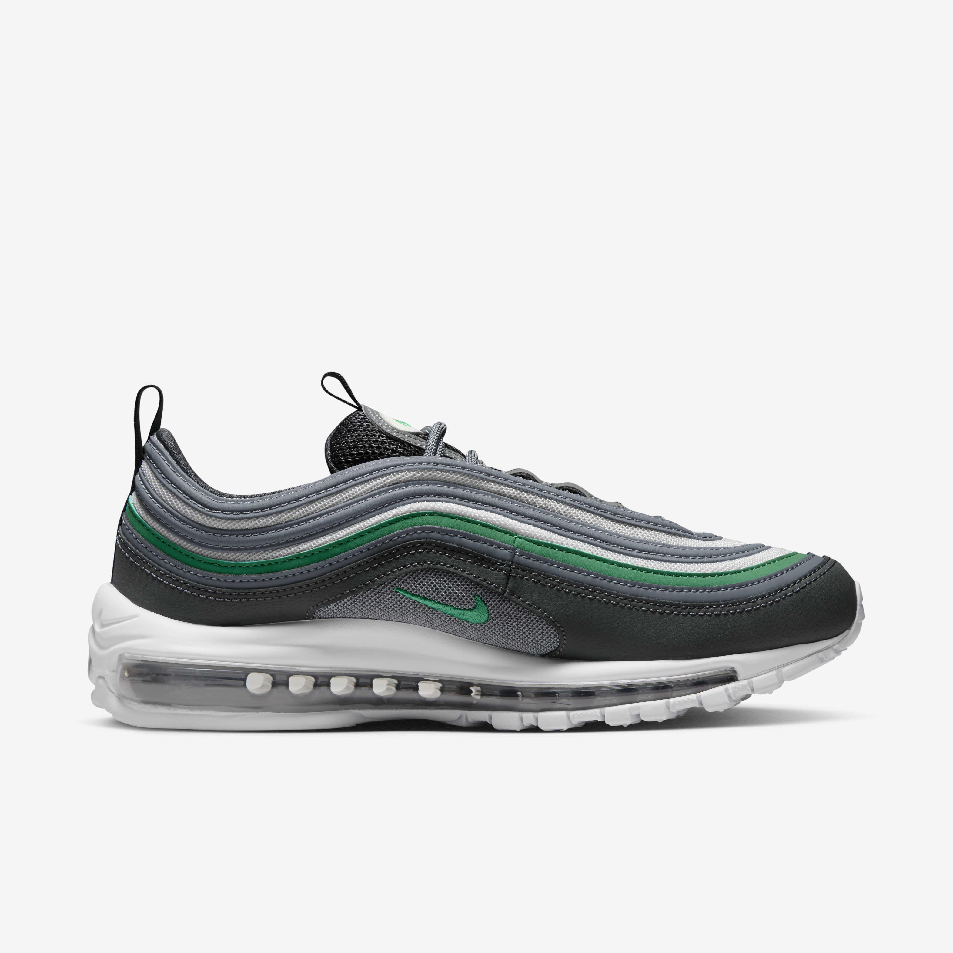 Buy Nike Air Max 97 Men s Shoes Cool Grey Anthracite Summit White Stadium Green Nike Saudi Official