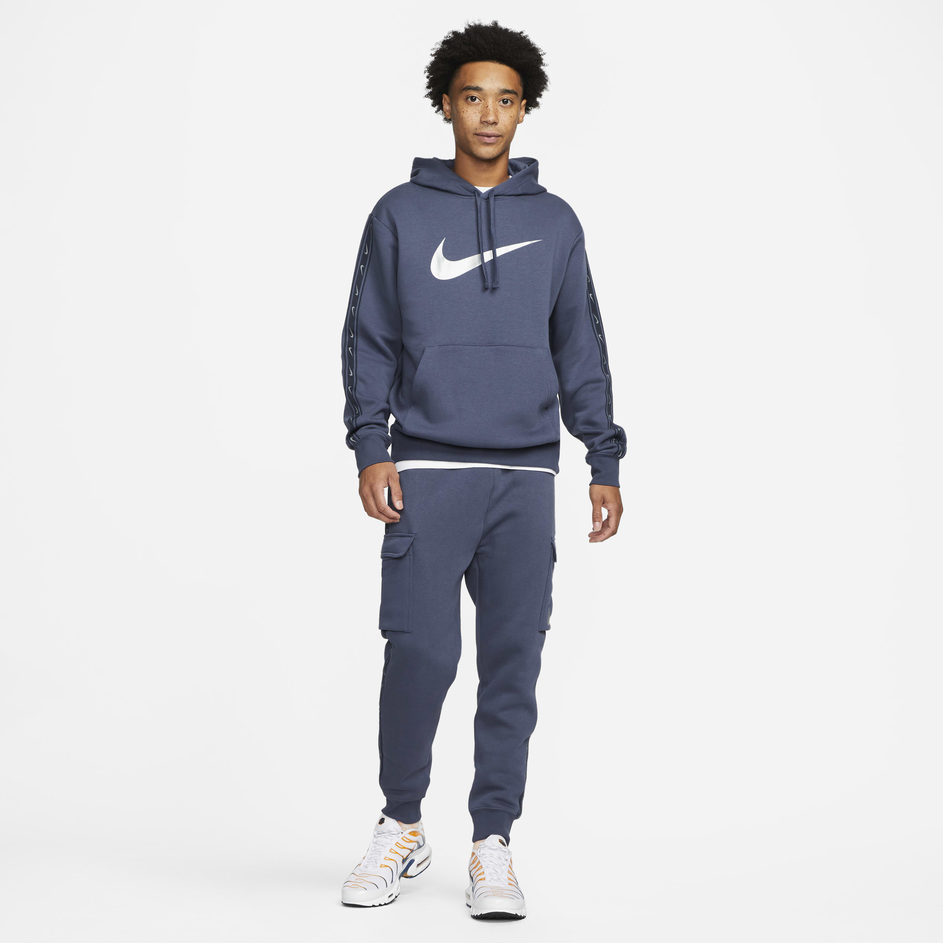Buy Nike Sportswear Repeat Men s Pullover Fleece Hoodie Nike Saudi Official