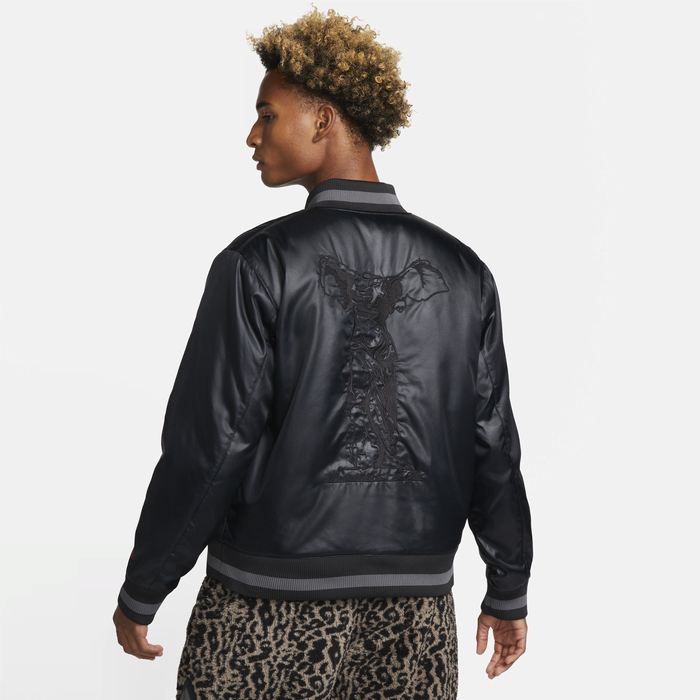 Nike leather jacket deals mens