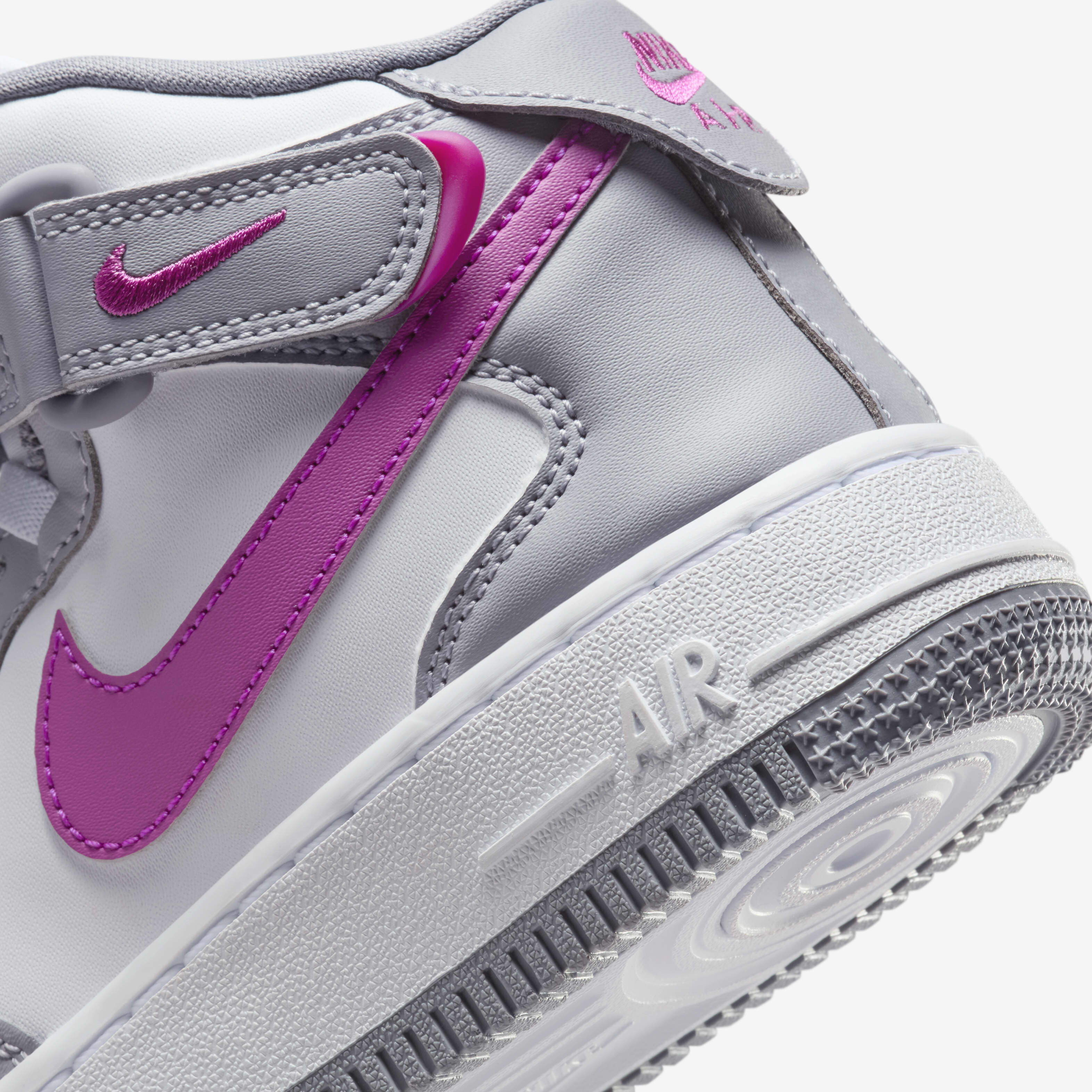 Grey and pink air force ones cheap