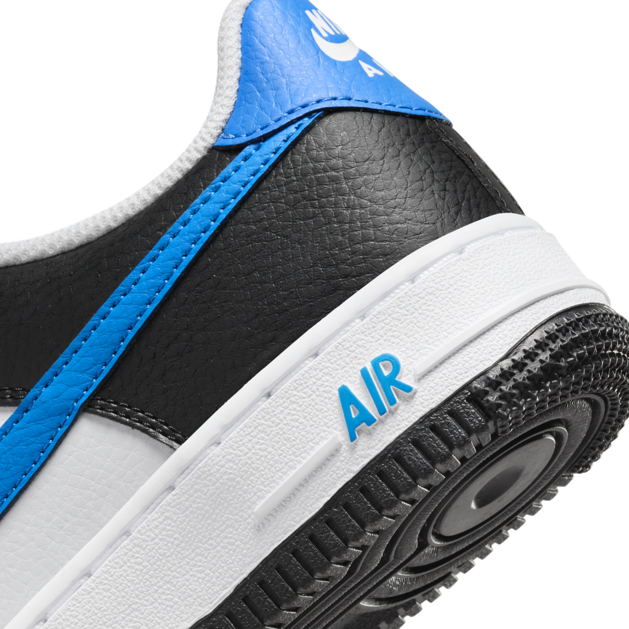 Air force 1 black blue and red hotsell