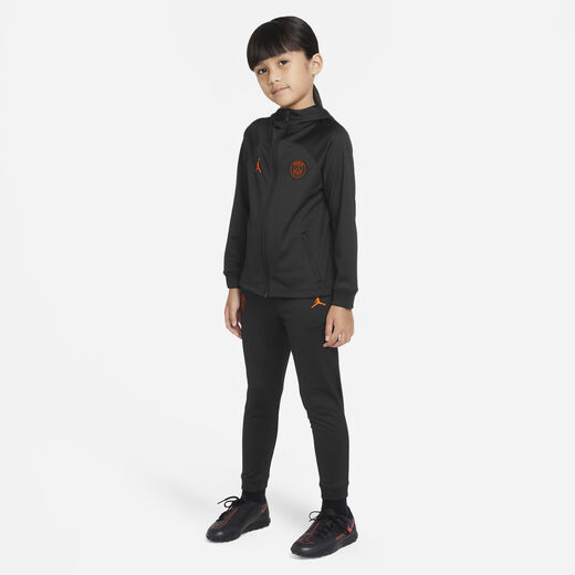 Tracksuits-Jordan, Paris Saint-Germain Strike Away, Younger Kids' Jordan Dri-FIT Hooded Football Tracksuit