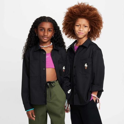 Skateboarding Tops & T-Shirts-Nike, Nike SB, Older Kids' Long-Sleeve Top Skateboarding Tops & T-Shirts-Nike, Nike SB, Older Kids' Long-Sleeve Top