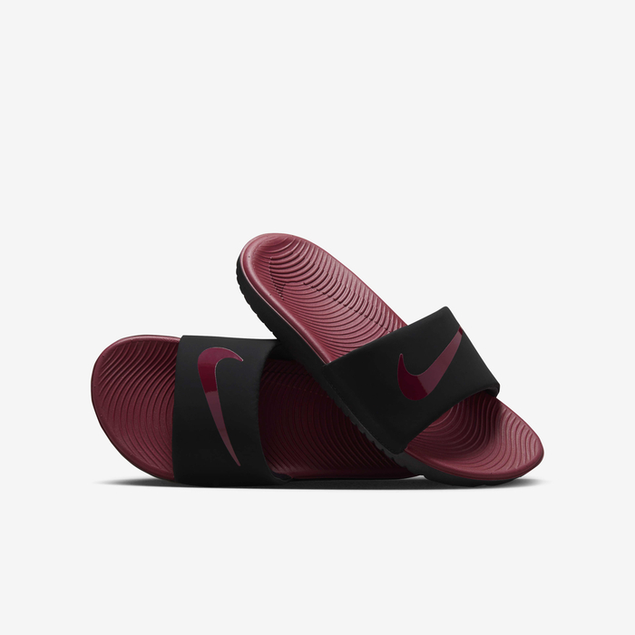 Buy Nike Kawa Younger/Older Kids' Slides Black/Team Red Nike