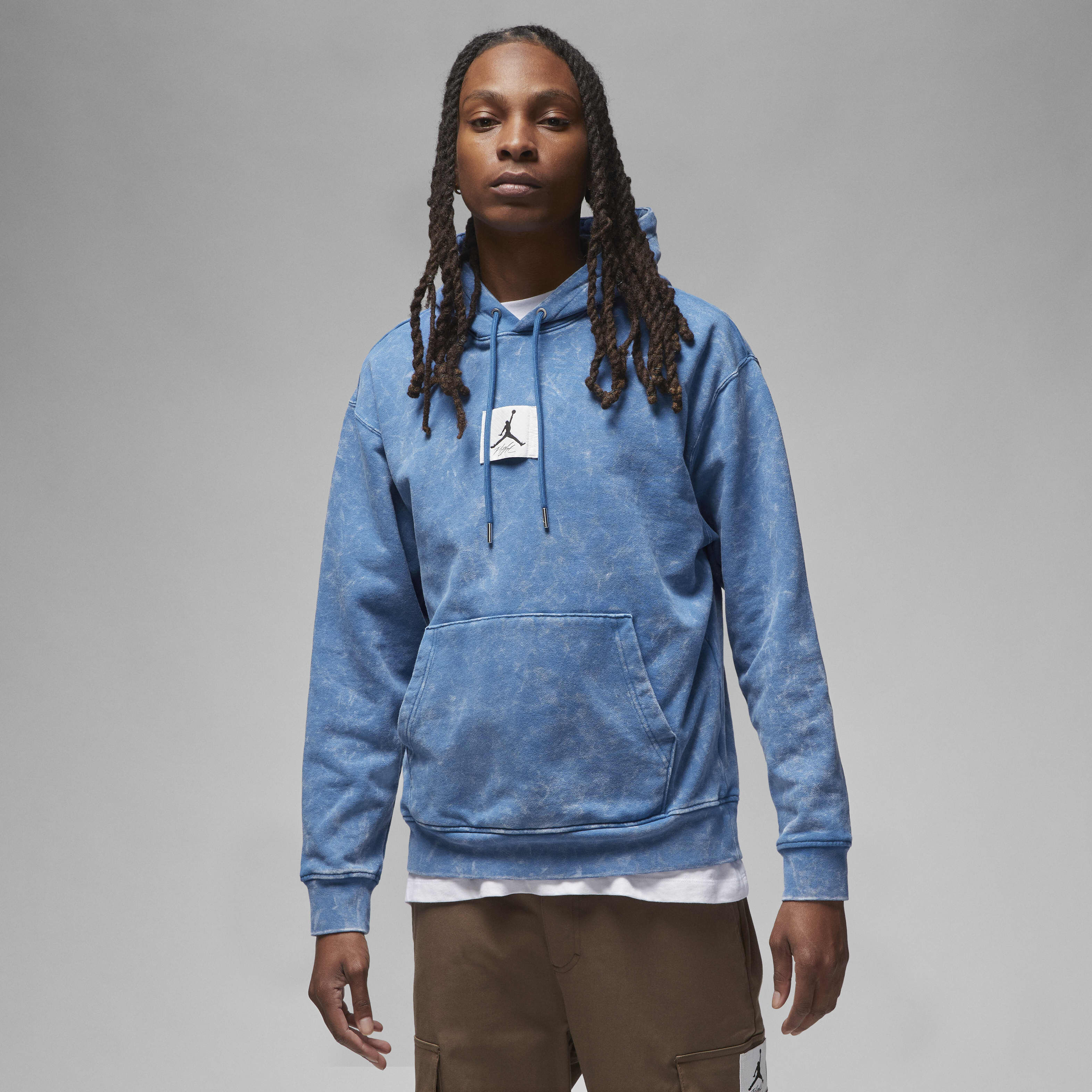Jordan washed fleece top