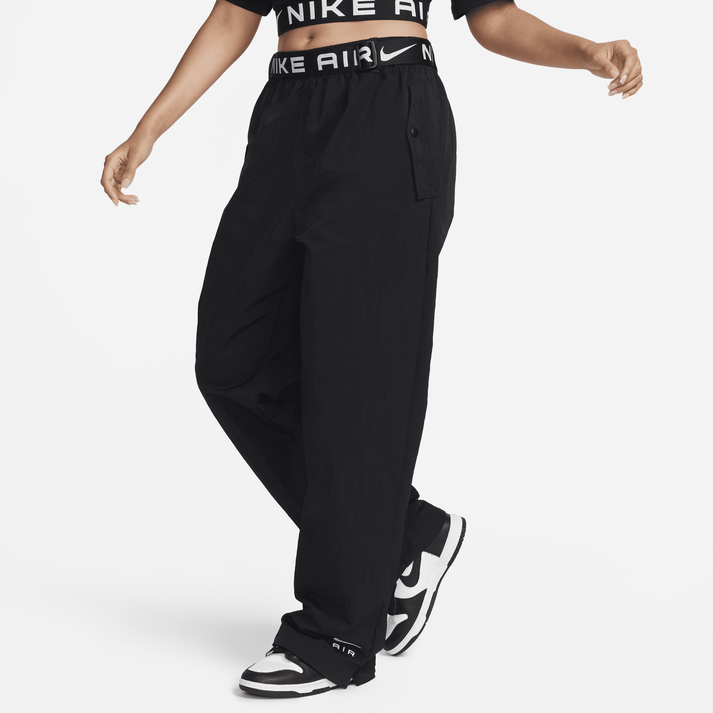Nike Air Women's High-Rise Woven Trousers. Nike IN