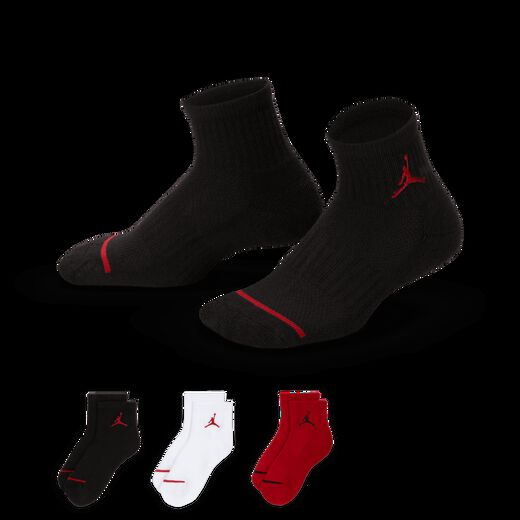 Kids' Socks-JRDN, Jordan, Little Kids' Ankle Socks (3 Pairs)