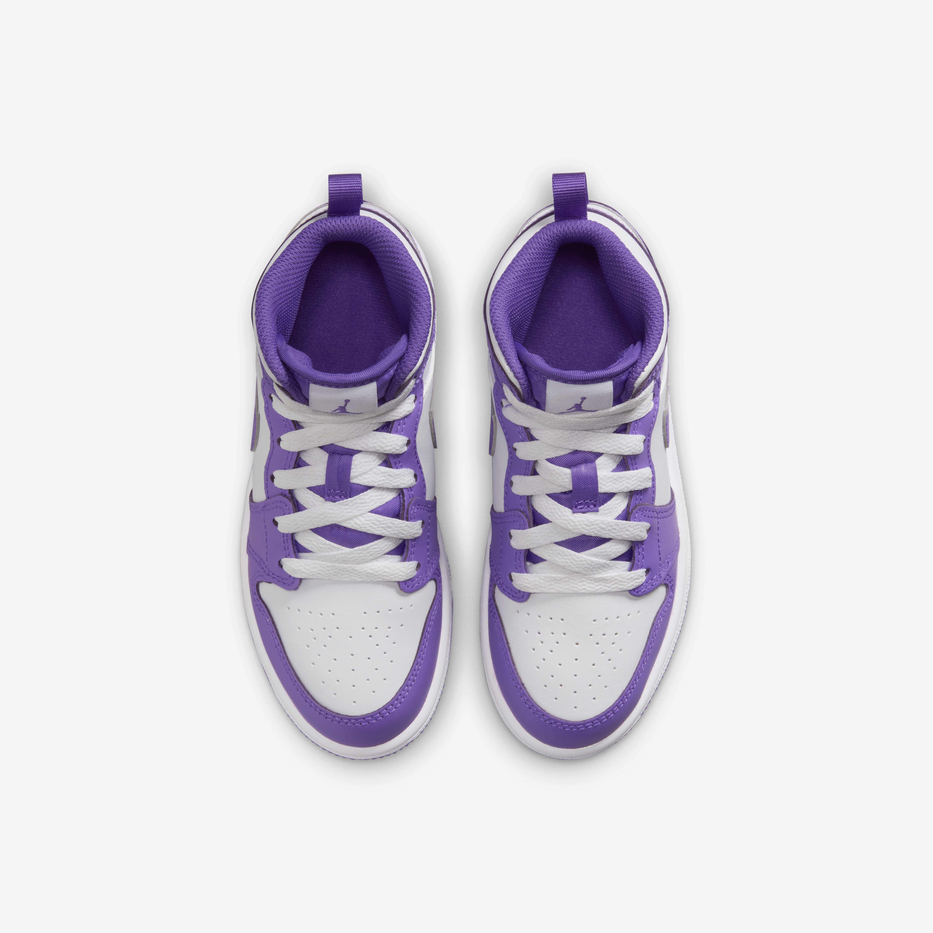 cute purple jordans