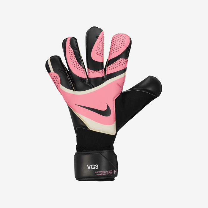 Buy Nike Vapor Grip3 Goalkeeper Gloves Black/Sunset Pulse/Black