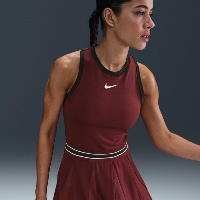 Buy NikeCourt Slam Women's Dri-FIT Tennis Dress - Dark Team Red/Sequoia/Dark Team Red/White @ Nike Saudi Buy NikeCourt Slam Women's Dri-FIT Tennis Dress - Dark Team Red/Sequoia/Dark Team Red/White @ Nike Saudi