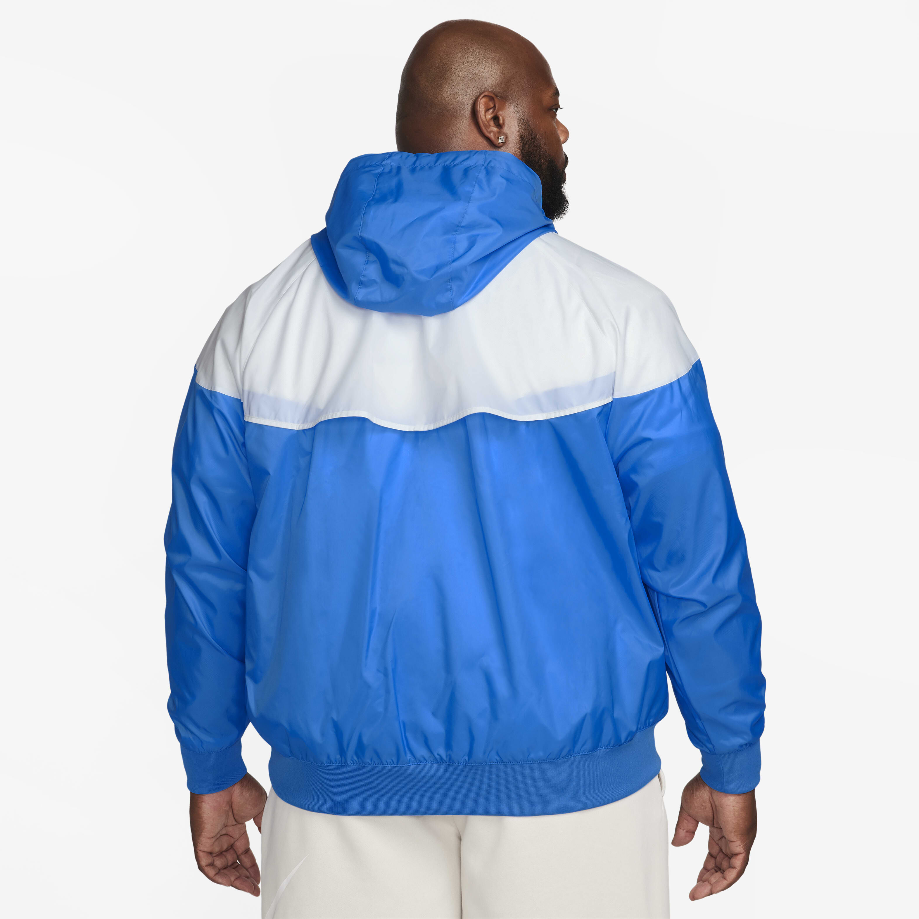 Nike windrunner jacket blue and white new arrivals