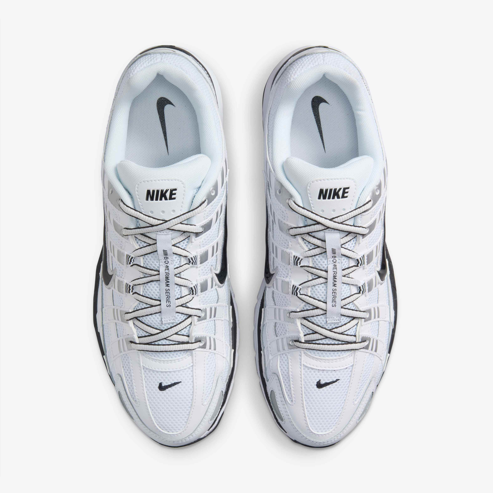 Buy Nike P-6000 Shoes - White/Metallic Silver/Black/Black