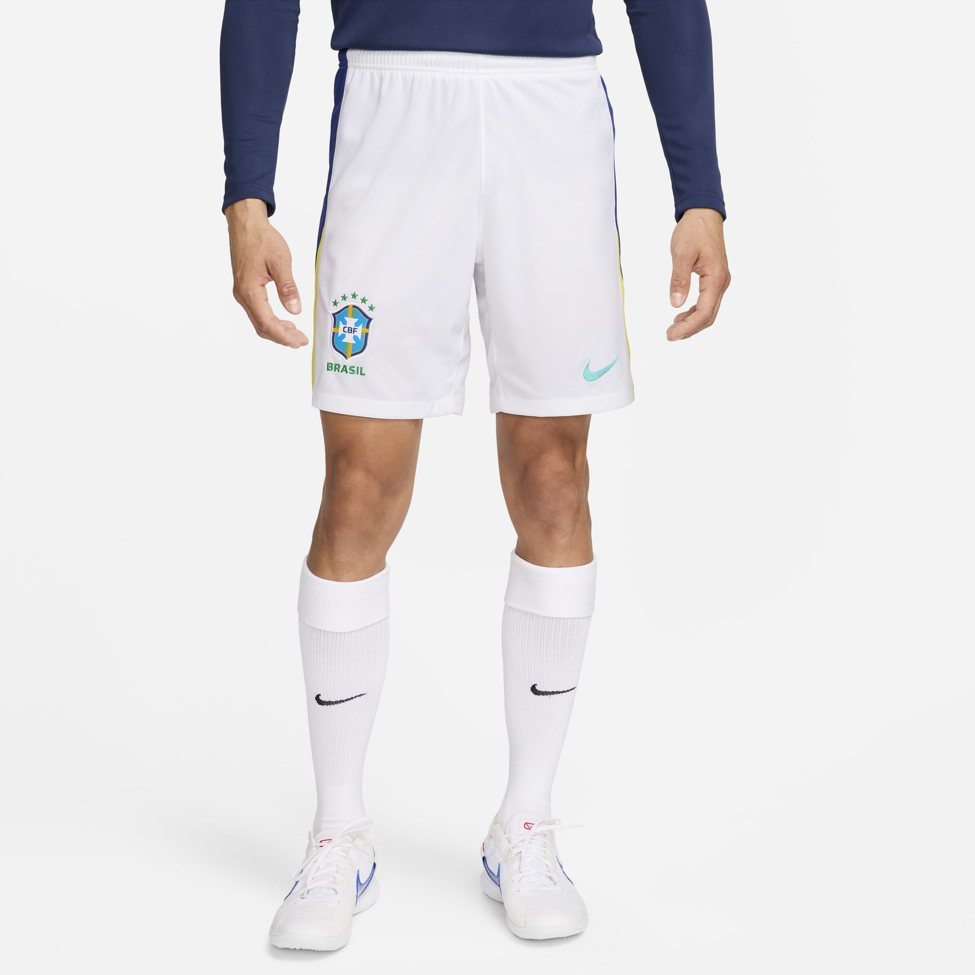 Buy Brazil 2024 Stadium Away Men's Nike Dri-FIT Football Replica Shorts -  White/Light Retro | Nike Saudi Official