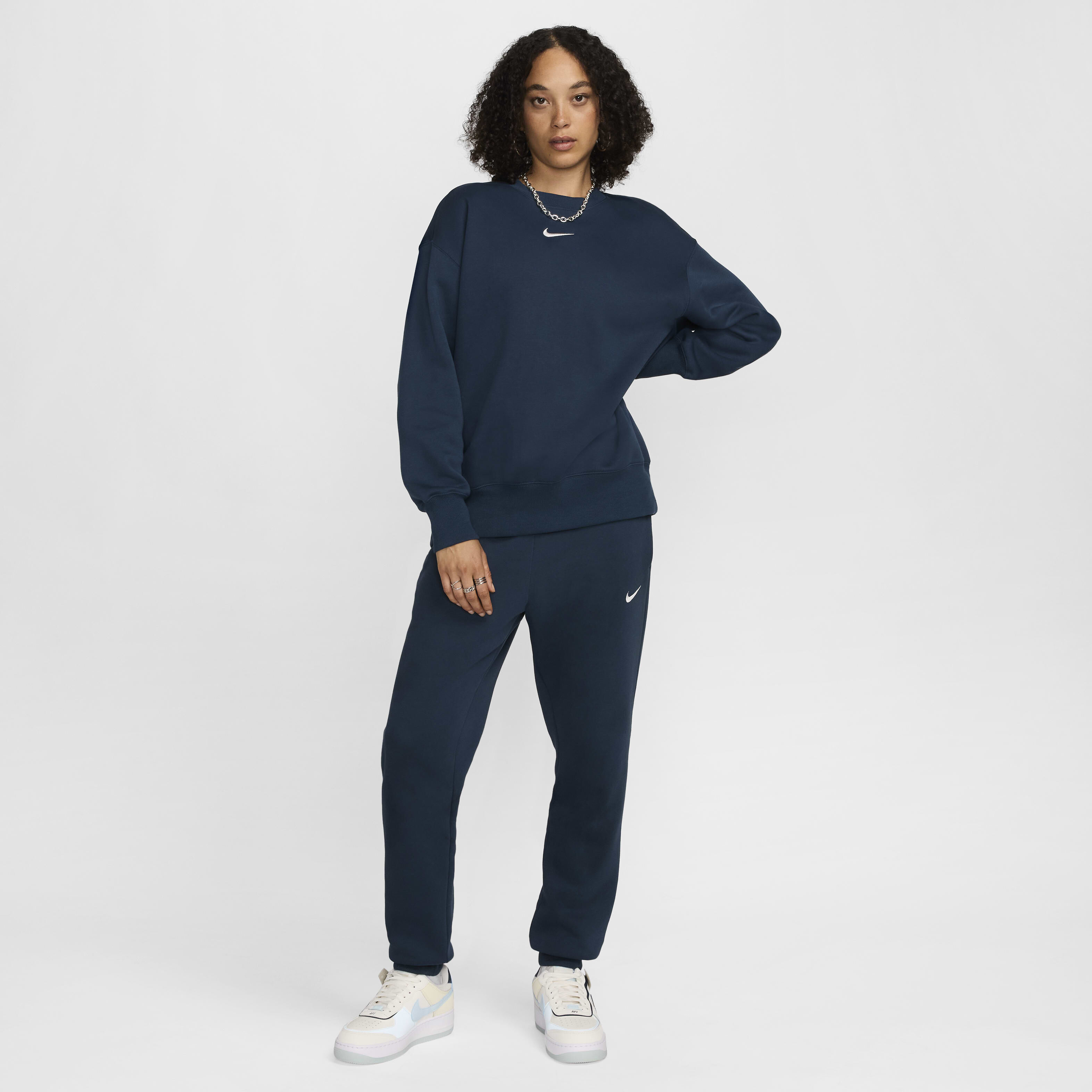 Buy Nike Sportswear Phoenix Fleece Women s Oversized Crew neck Sweatshirt Nike Saudi Official
