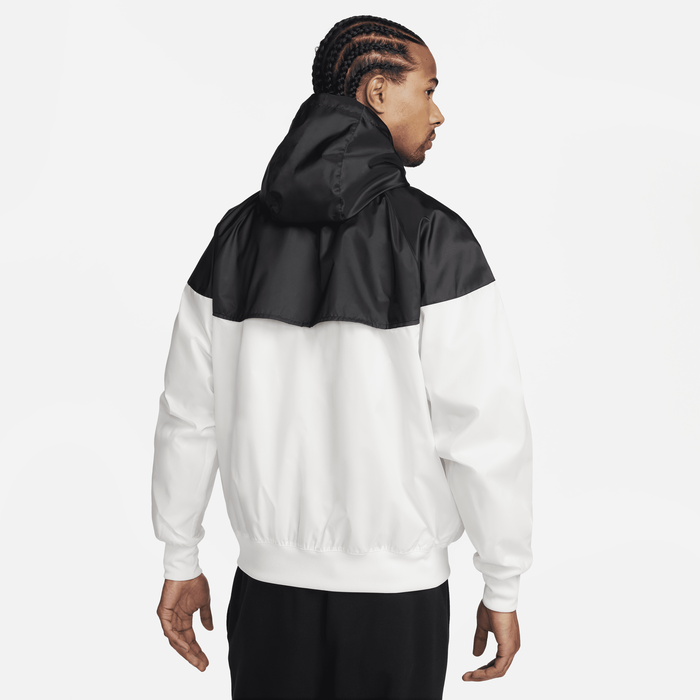 White nike windbreaker jacket top mens