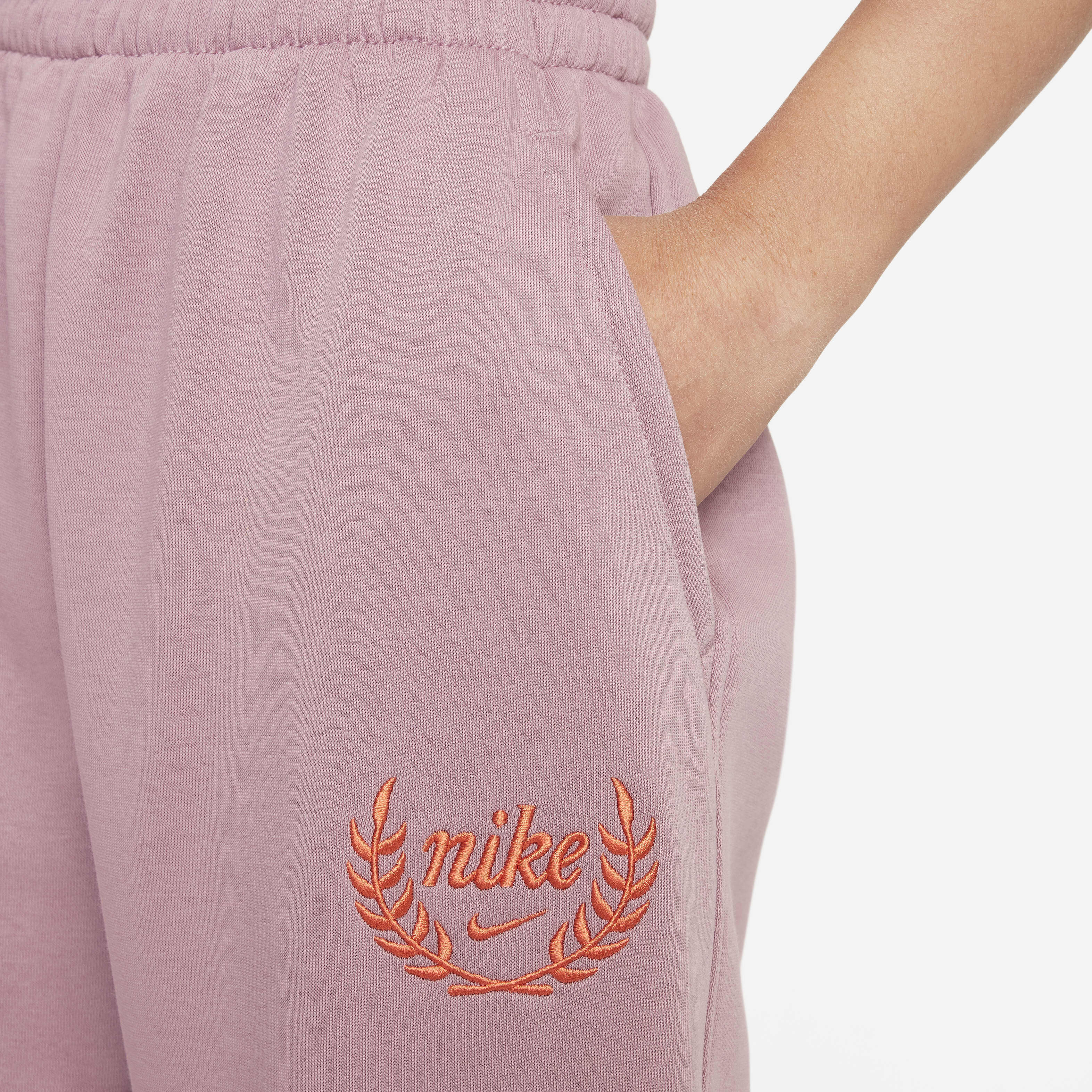 Nike women's sportswear loose fleece pants top