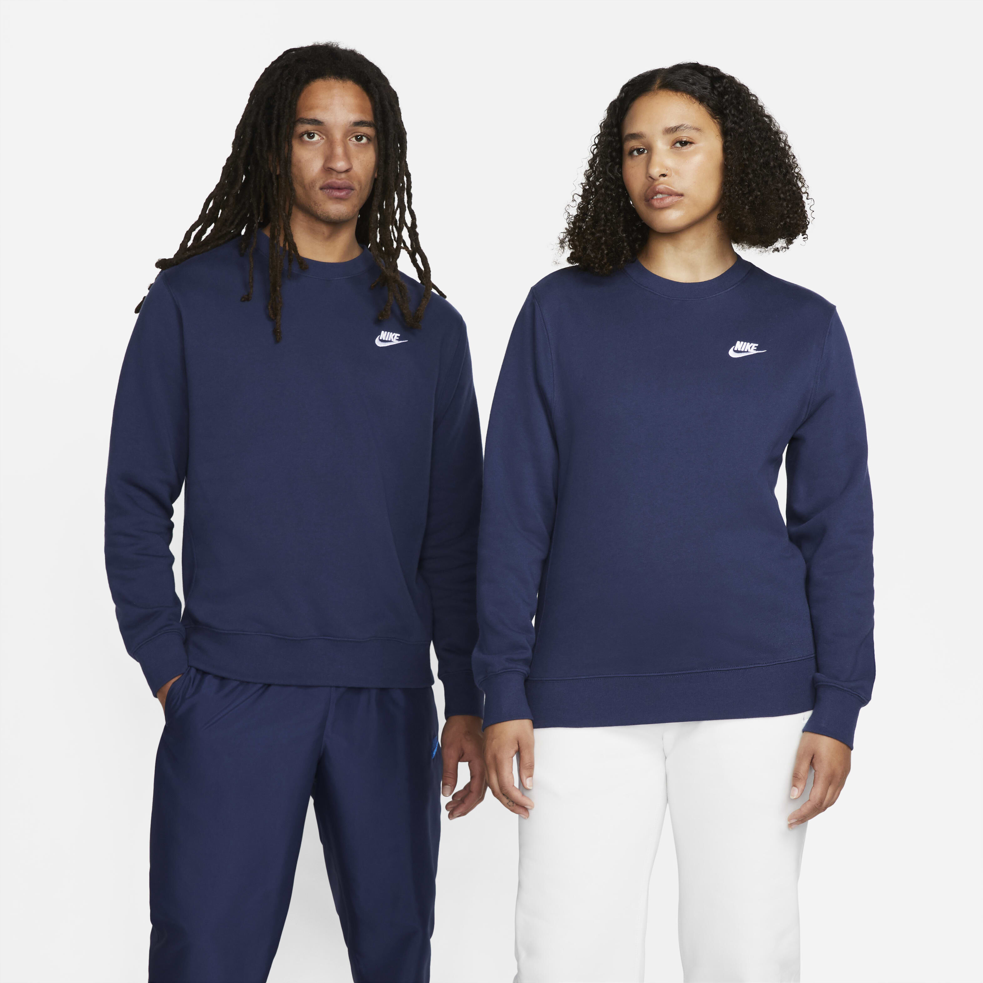 Nike men's team club fleece crew cheap