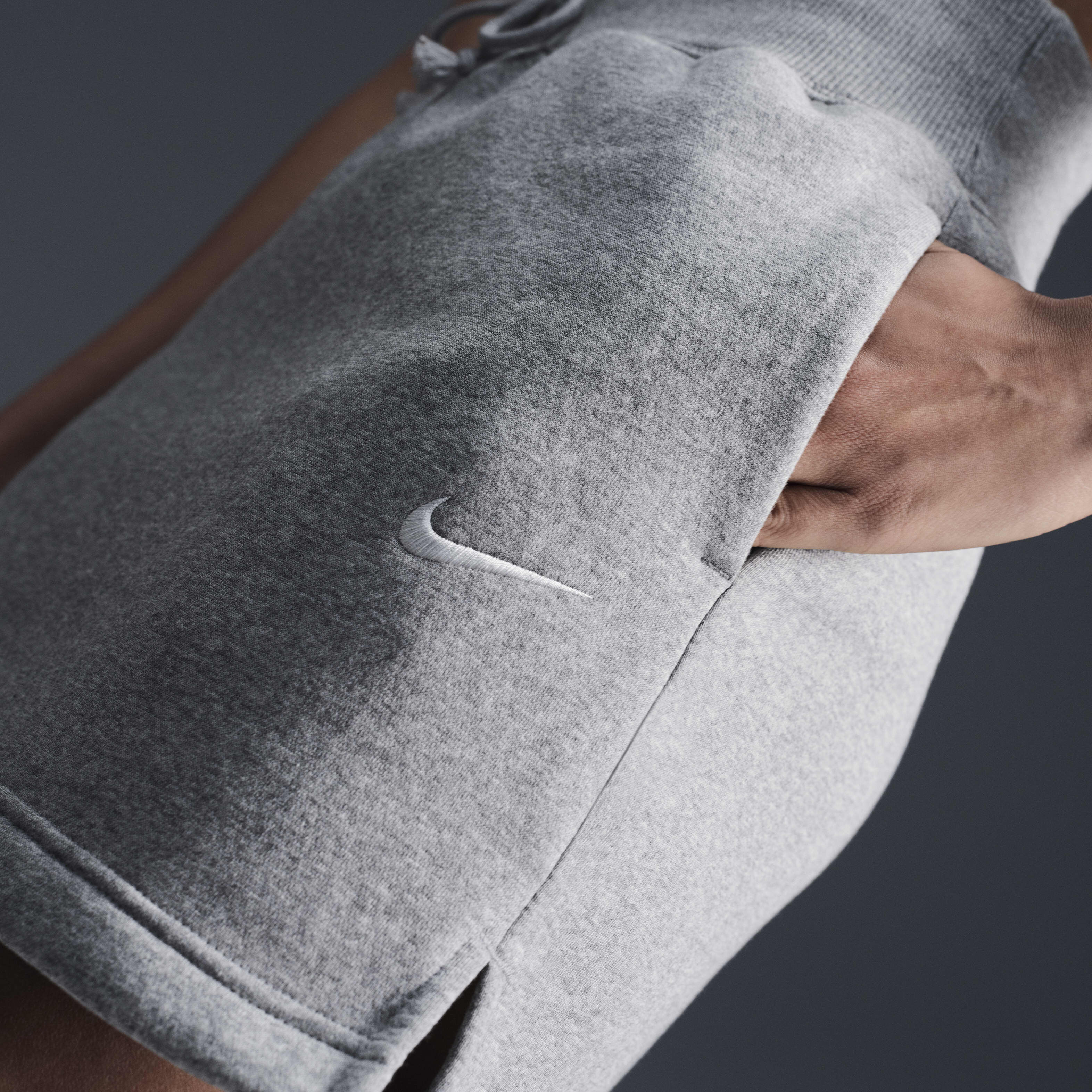 スカート NIKE Woman Skirt Grey FV6318 063 Buy Nike Sportswear Phoenix Fleece Women's Slim Mini Skirt