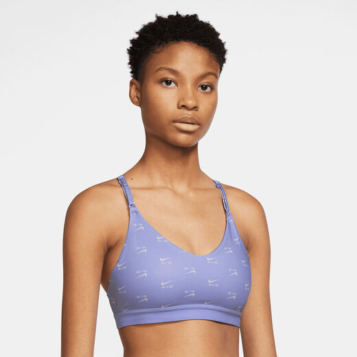 صدريات اندي الرياضية دعم منخفض-نايكي, نايكي اير اندي, صدريّة رياضية دعم خفيف غير مبطّنة بطبعات للنساء