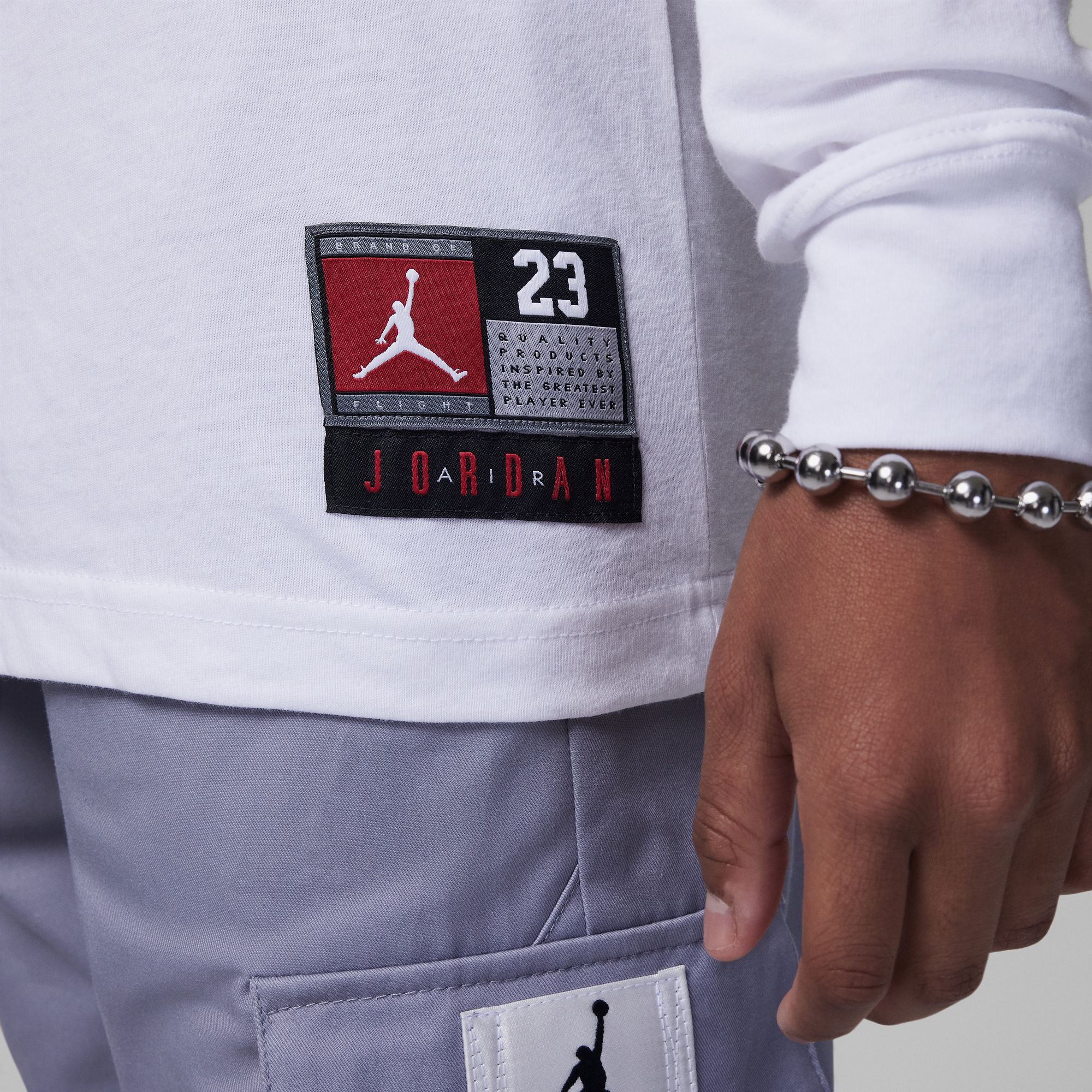 Jordan Practice Flight Long Sleeve Tee image number 2