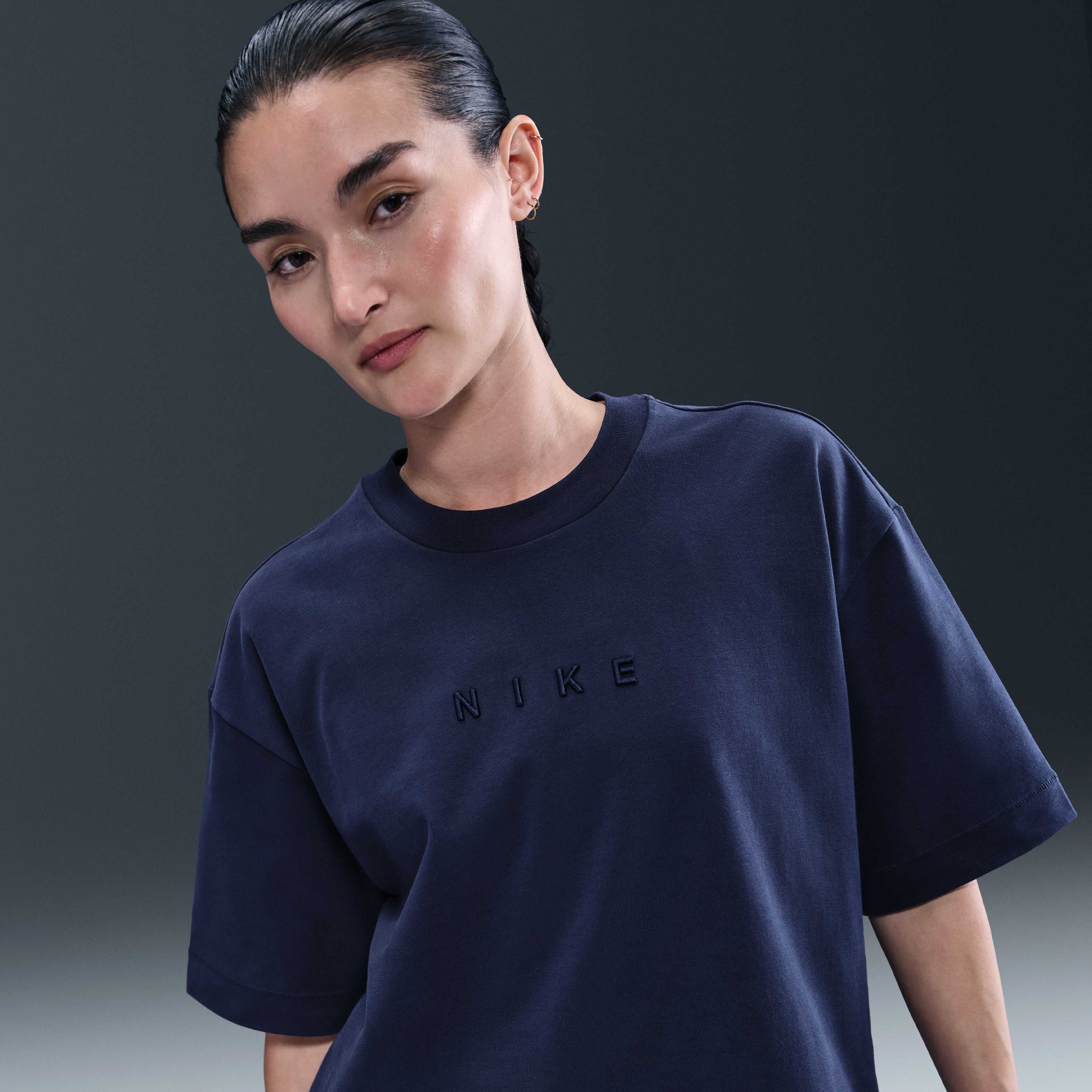売れ筋商品|||ナイキ カットソー トップス レディース Women's Blue Seattle Seahawks Glory Arch Boxy T-Shirt Blue Seattle Seahawks Rewind Pocket Boxy Women's Nike NFL T-Shirt