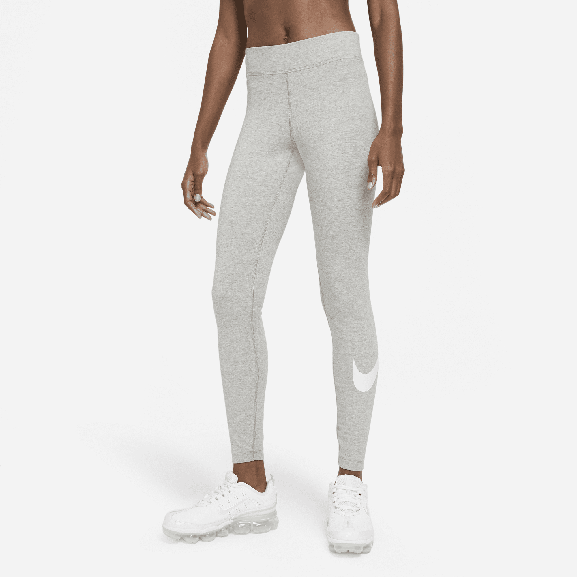 Shop Sportswear Essential Women s Mid Rise Swoosh Leggings Nike KSA