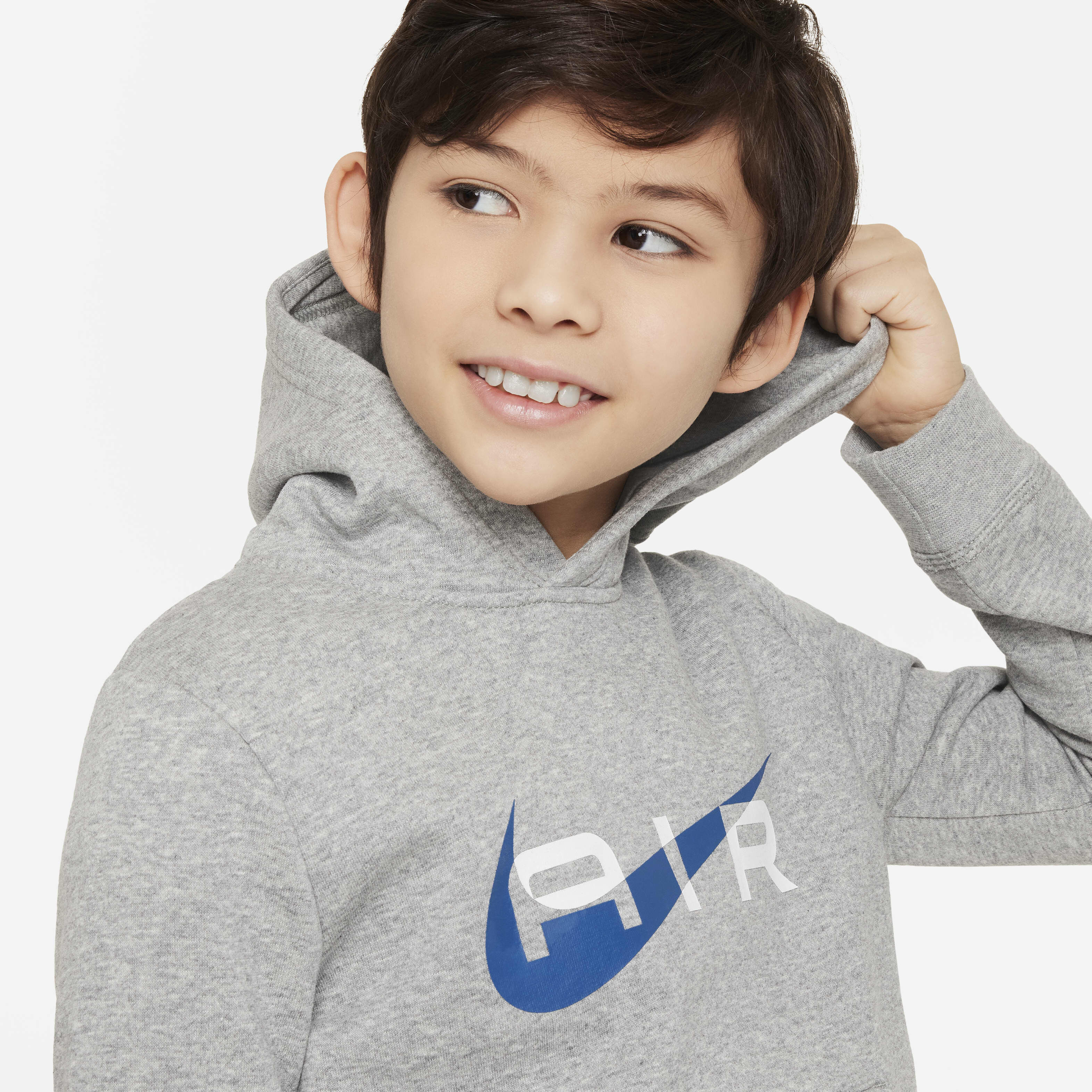 Buy Nike Air Older Kids Pullover Fleece Hoodie Nike Saudi Official