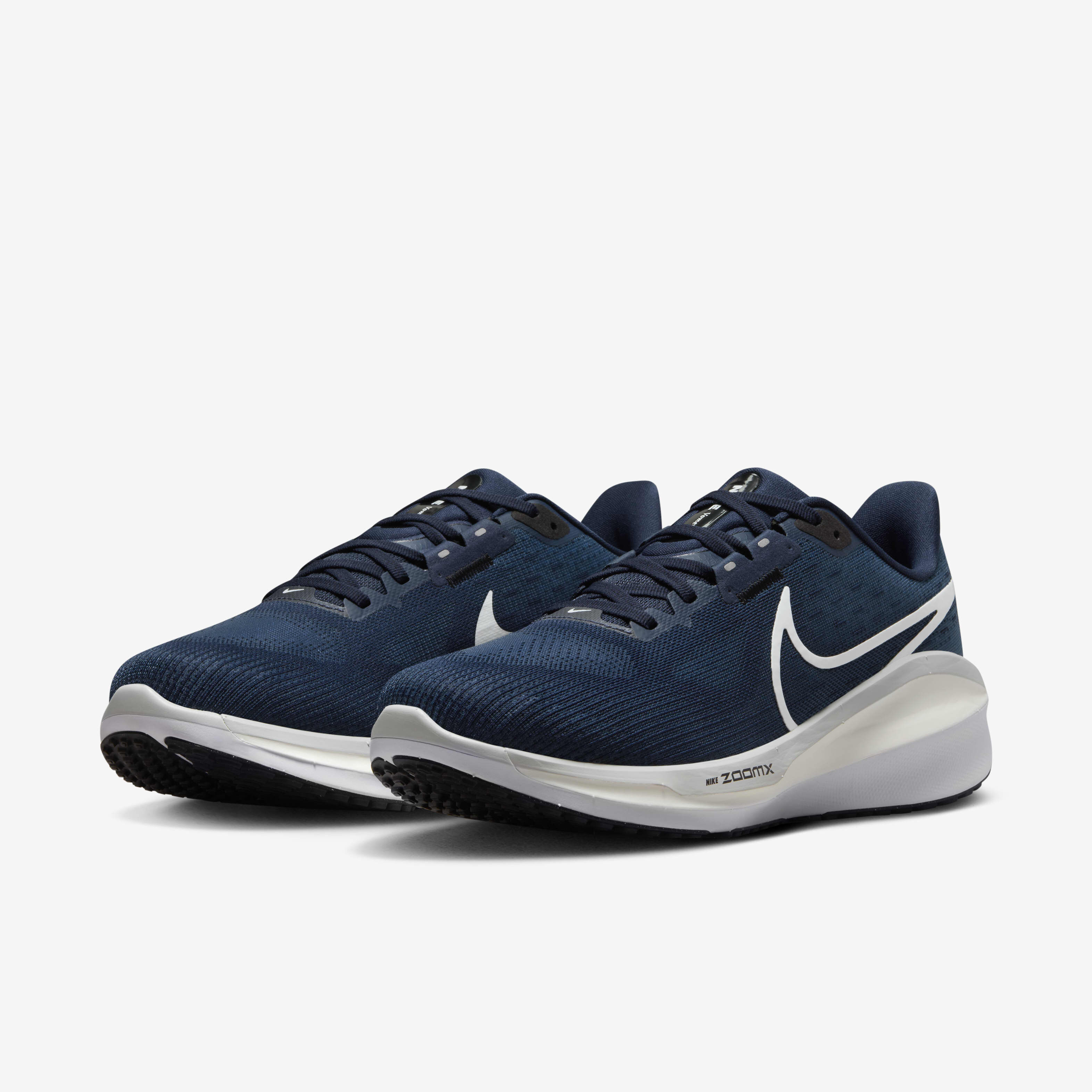 Nike navy blue running shoes outlet