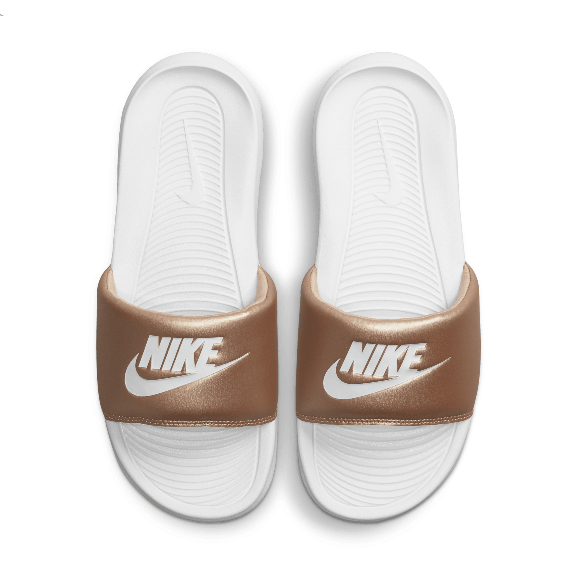 Nike benassi outlet white gold