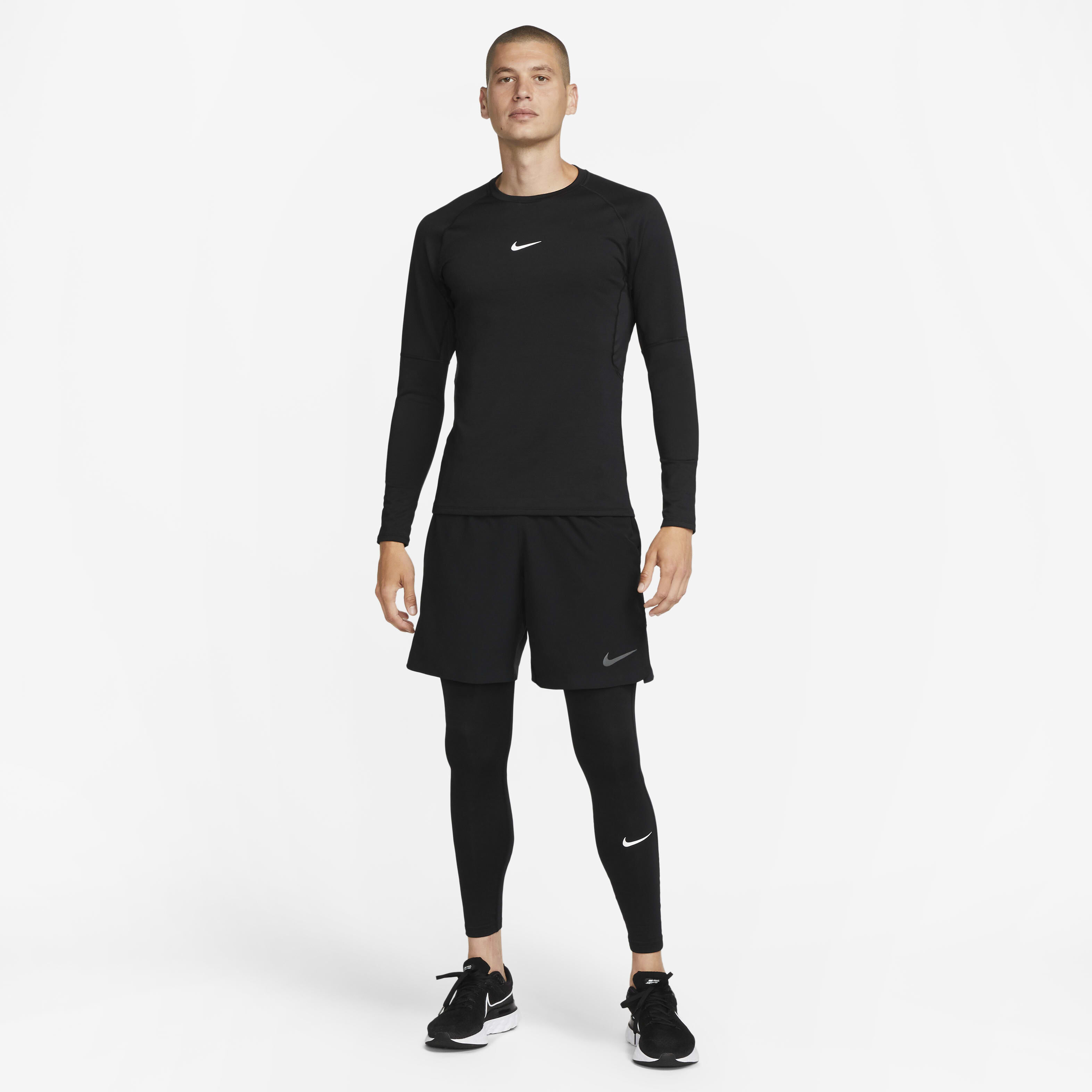 Nike pro warm tights discount