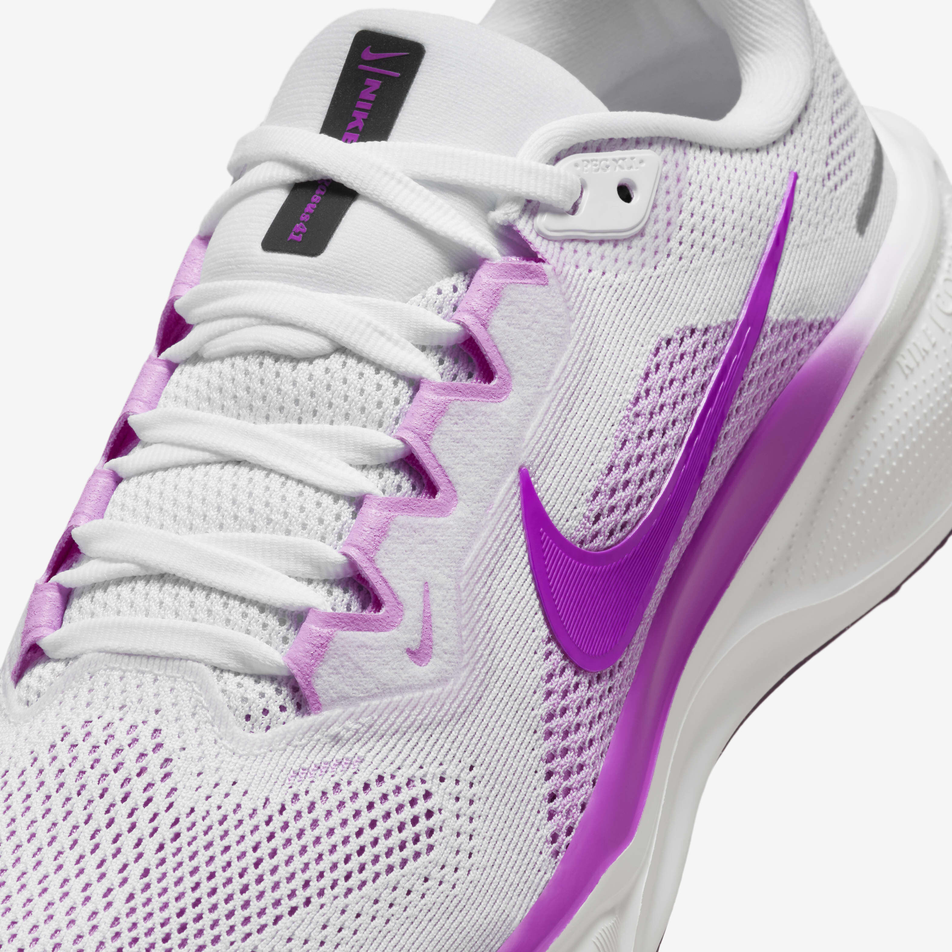 Buy Nike Pegasus 41 Women s Road Running Shoes White Black Beyond Pink Hyper Violet Nike Saudi Official