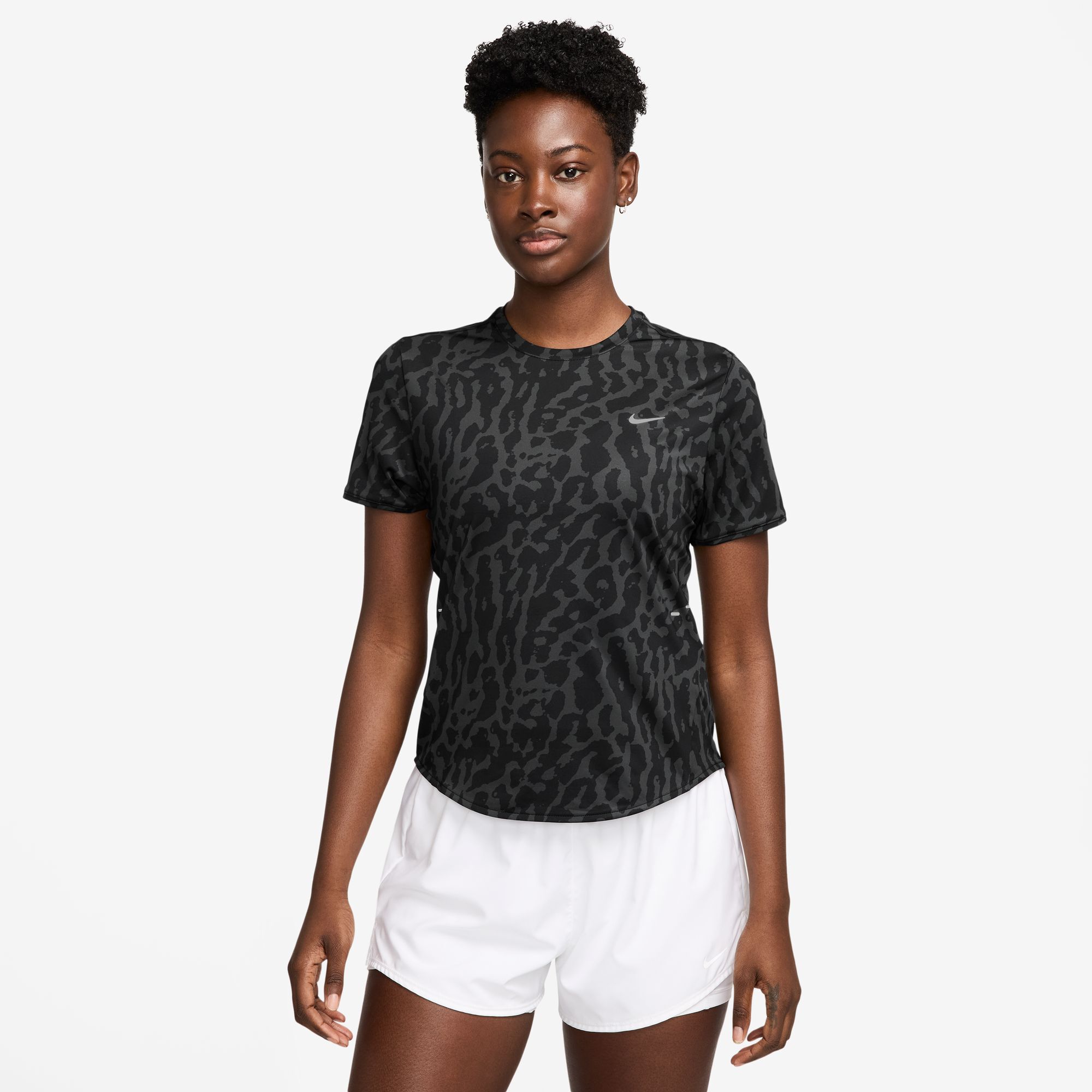 ★★Nike★★ Swift Dry Fit Short Sleeve Running Top W Black Nike Swift Dri-FIT Short Sleeve Running Top | Nordstrom