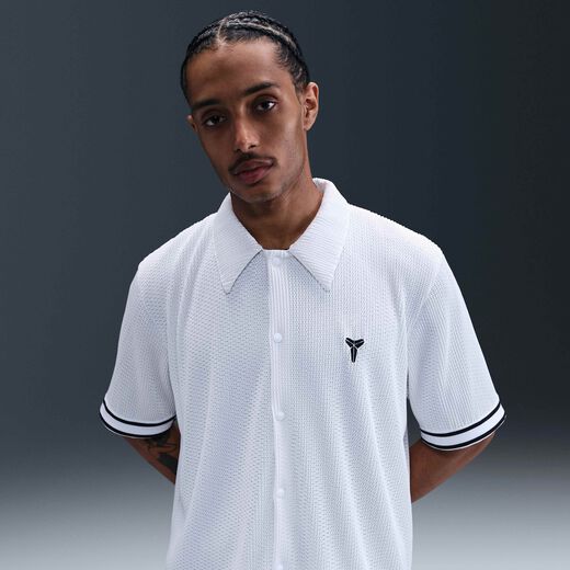 Trending Looks-Nike, Kobe, Men's Pleated Short-Sleeve Basketball Top