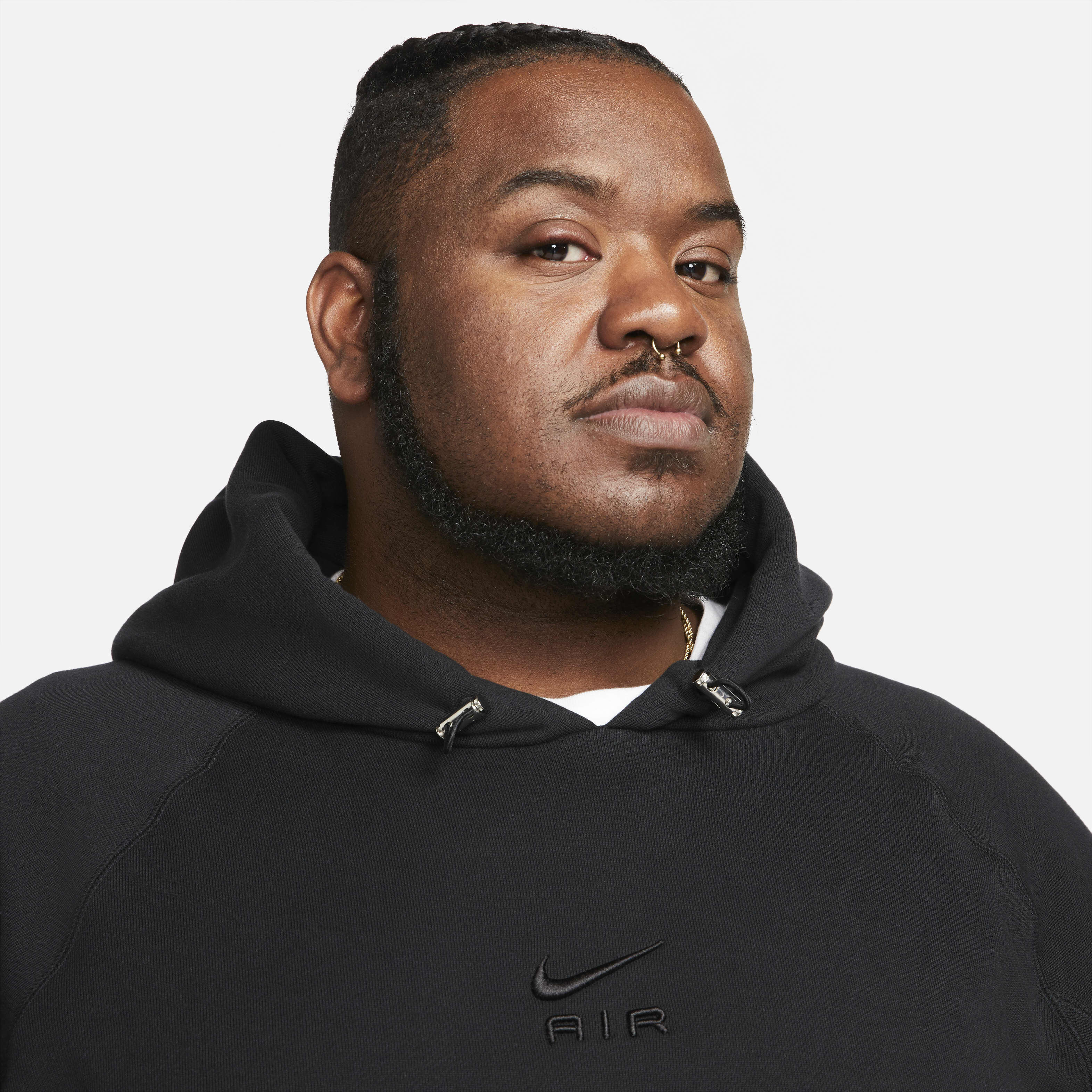 nike sportswear men's french terry pullover hoodie