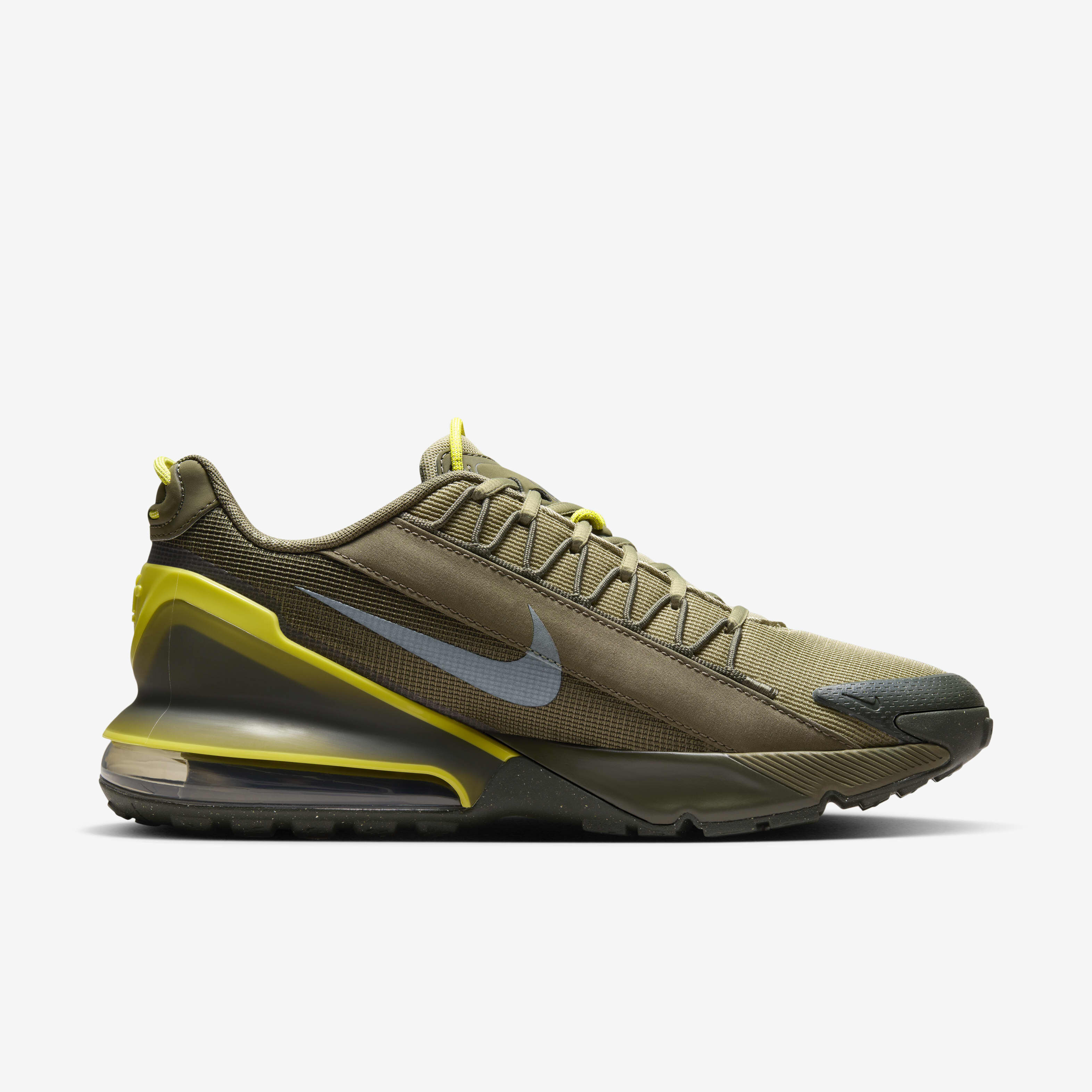 Olive green nike air 270 top