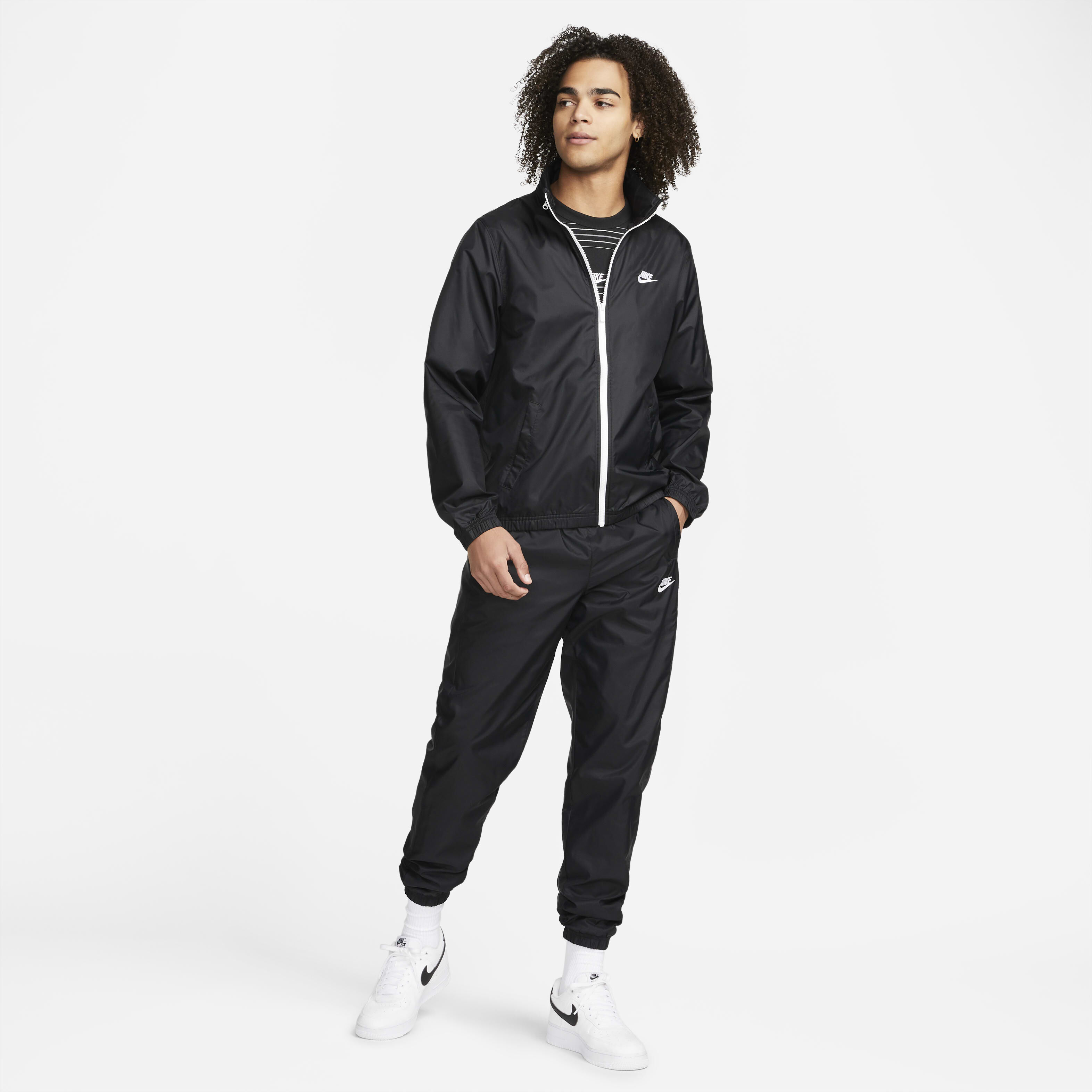 Silk nike tracksuit deals